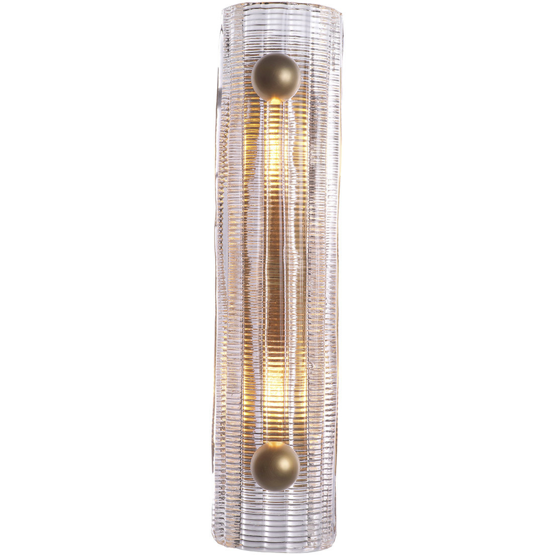 Dara 2 Light 4.72 inch Antique Brass and Handmade Glass Wall Lamp Wall Light