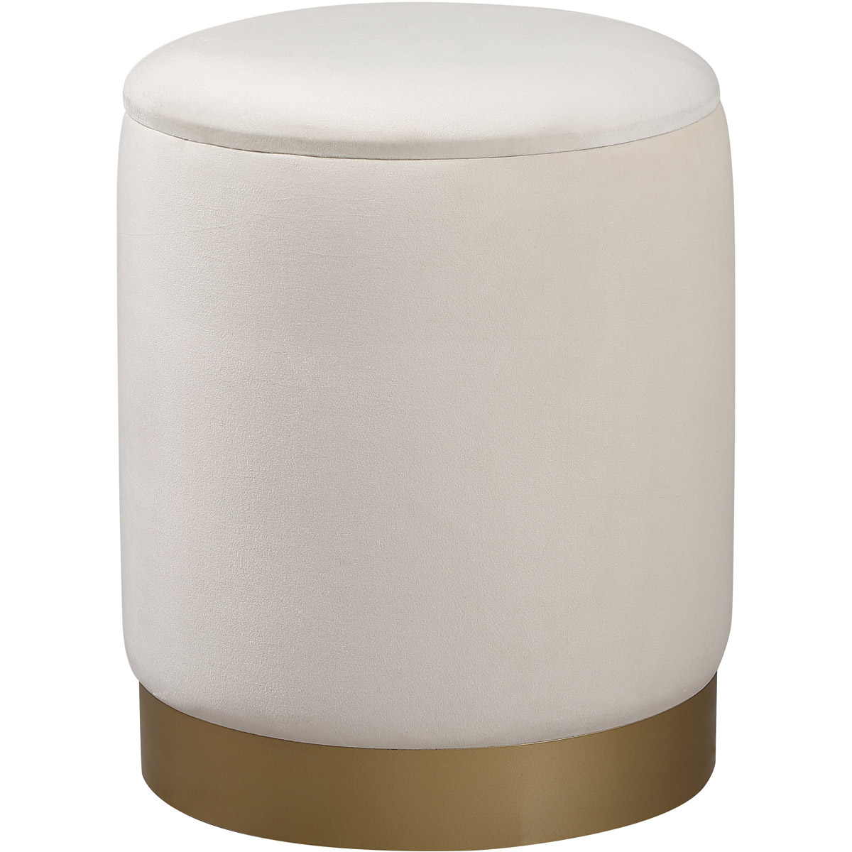 Ozman 17.32 inch Beige Stool