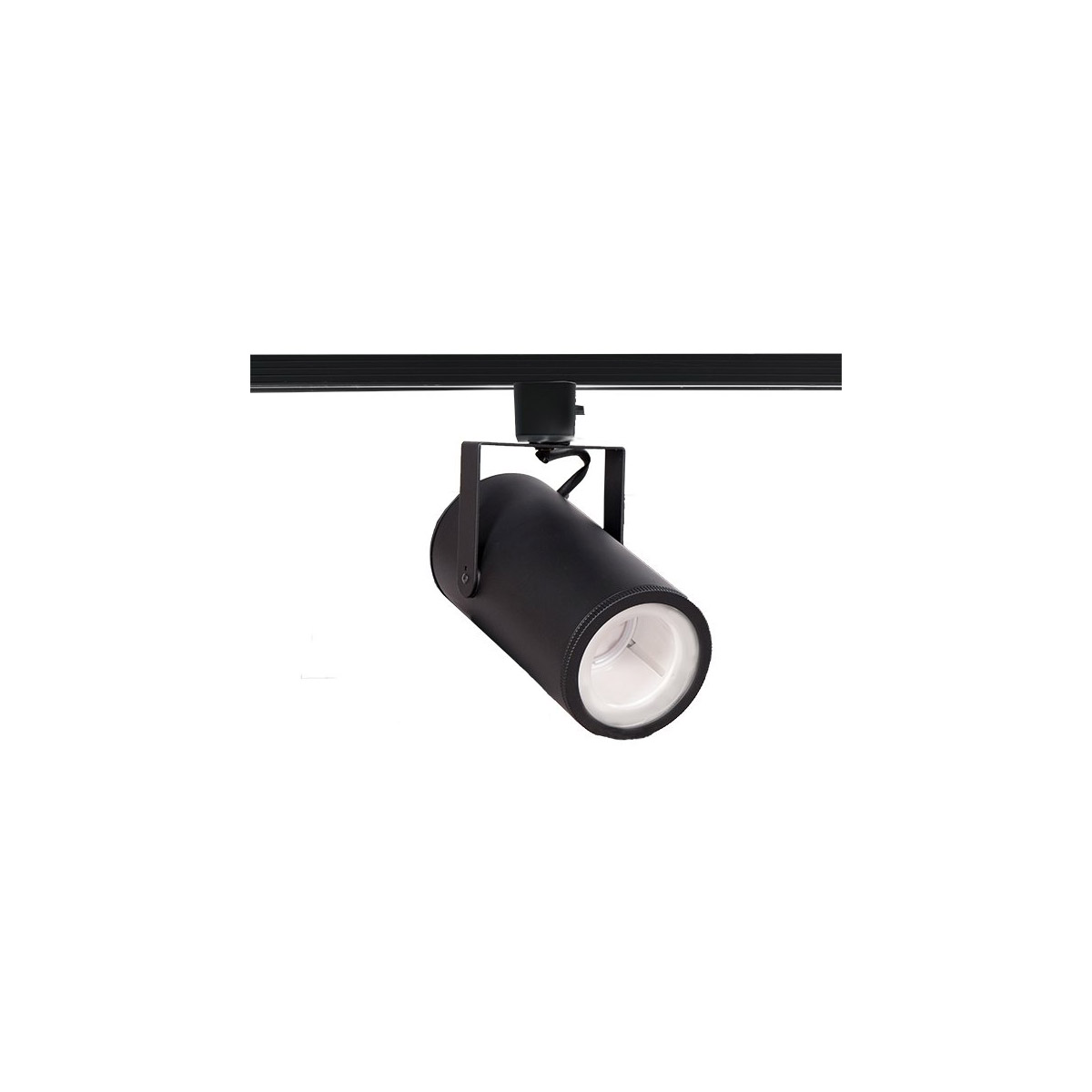 Silo 1 Light 120 Black Track Head Ceiling Light in 3000K, H Track