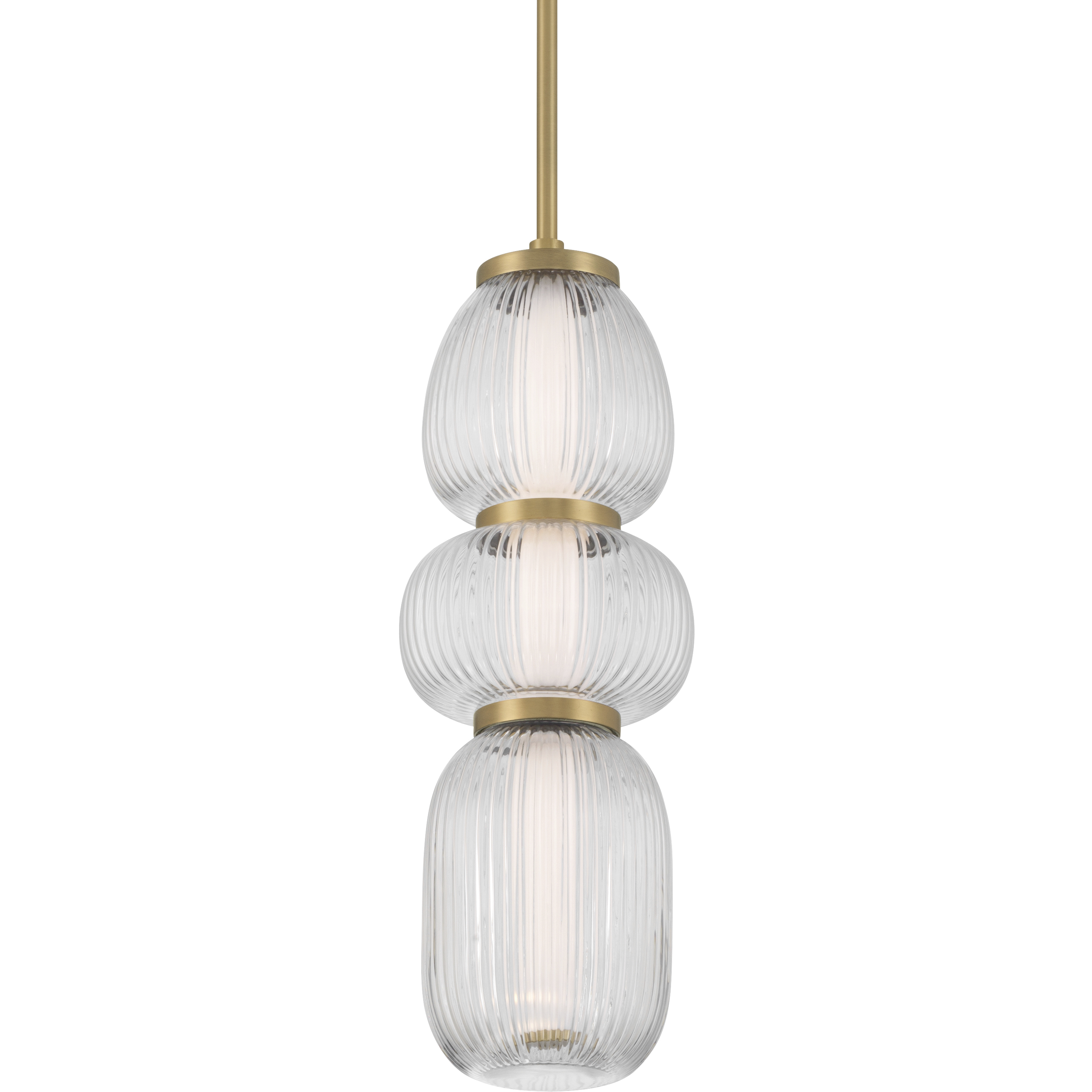 Cordel LED 6.5 inch Legacy Brass Mini Pendant Ceiling Light
