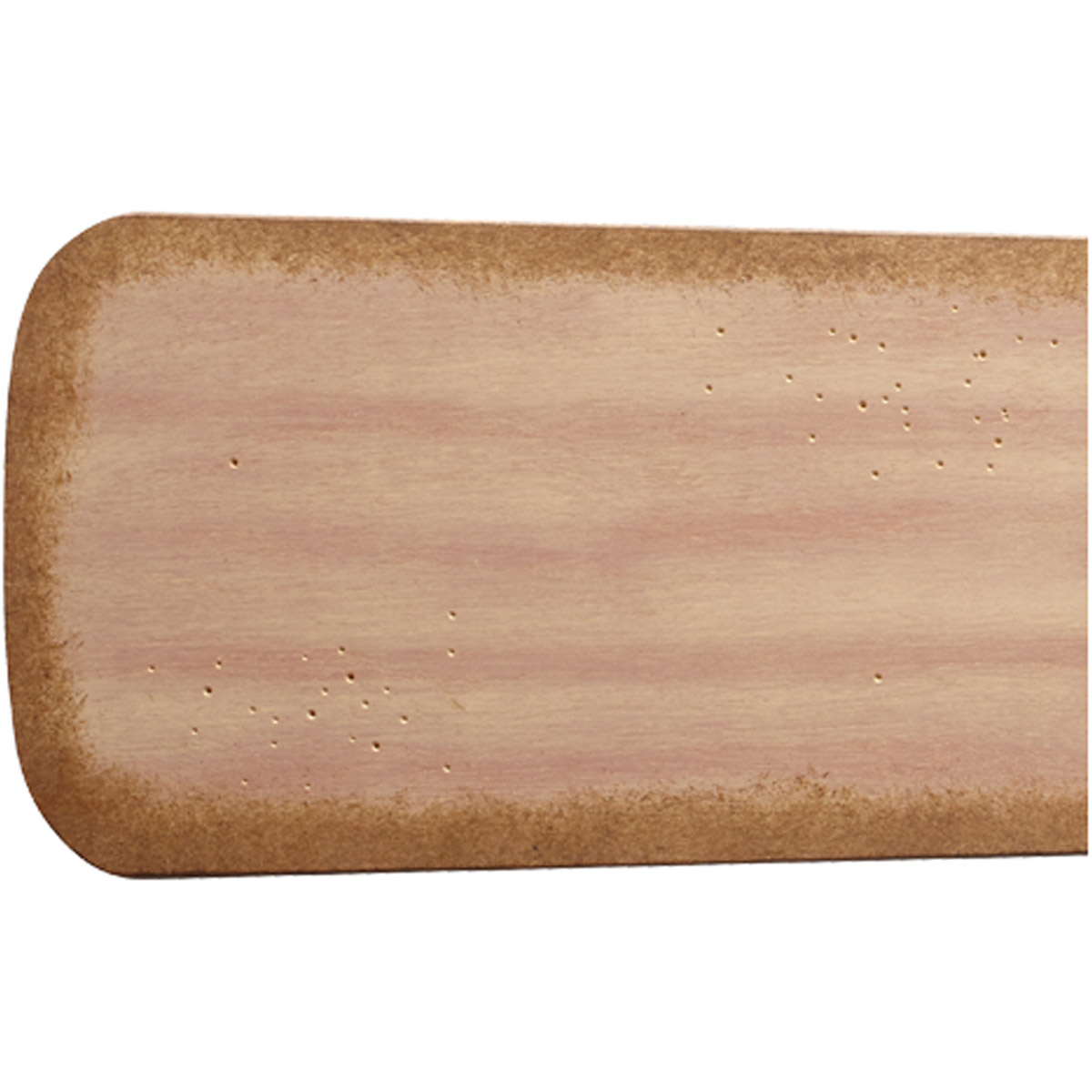 Fort Worth Distressed Weathered Pine Set of 5 Fan Blades in Distressed Vintage Walnut