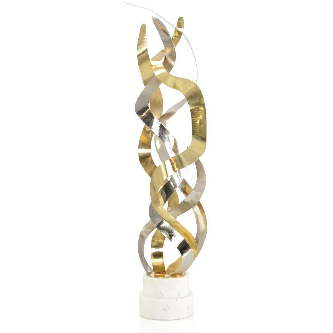 Swirling Ribbons 38 X 15.5 inch Sculpture