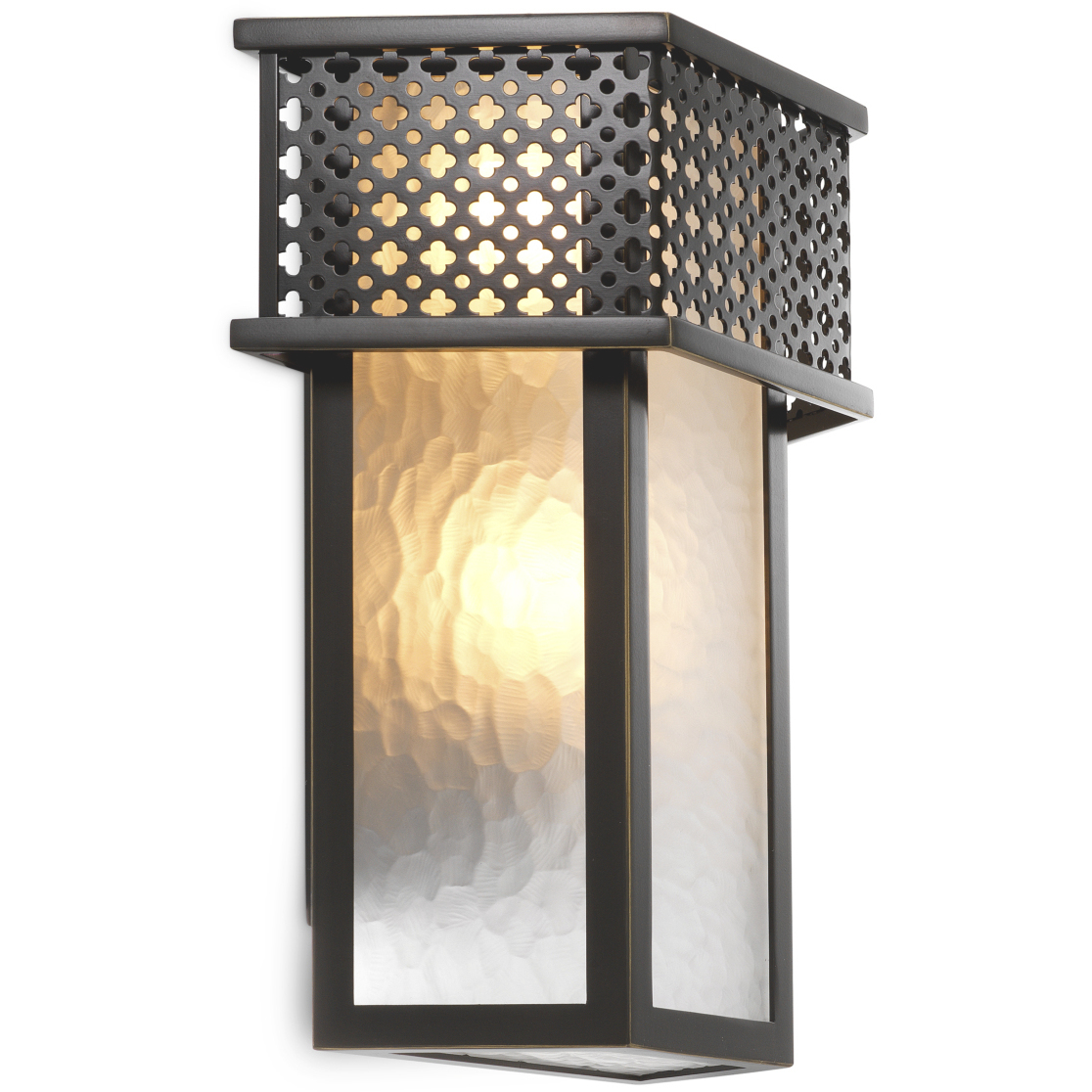 Minerva 2 Light 10.04 inch Bronze Highlight and Frosted Glass Wall Lamp Wall Light