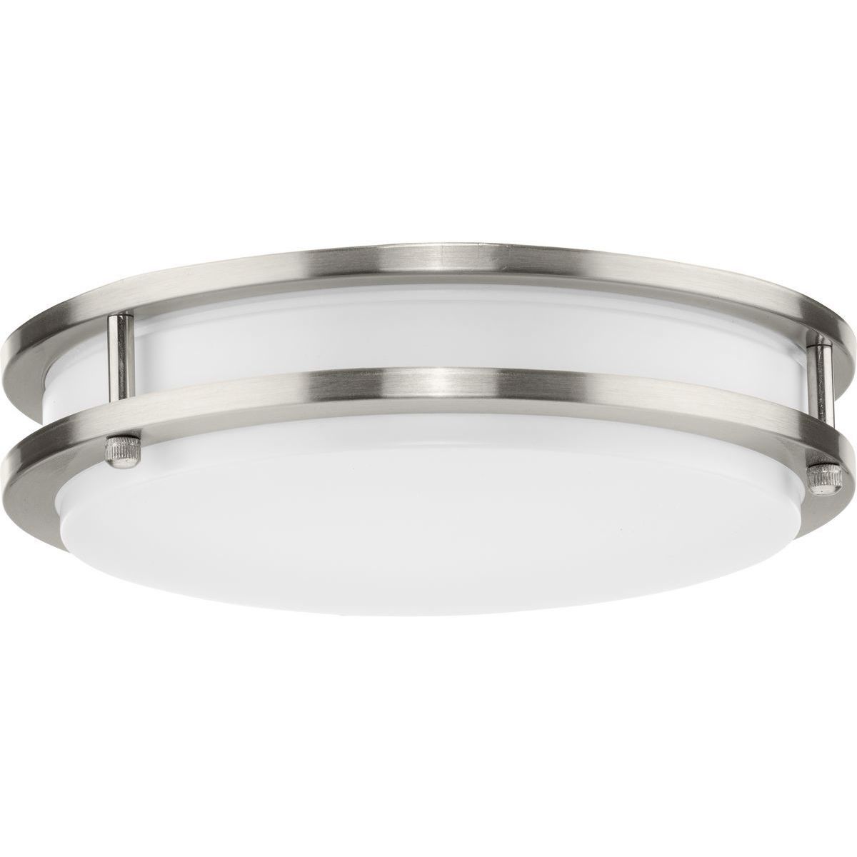 Abide LED LED 10.24 inch Brushed Nickel Flush Mount Ceiling Light, Small, Progress LED