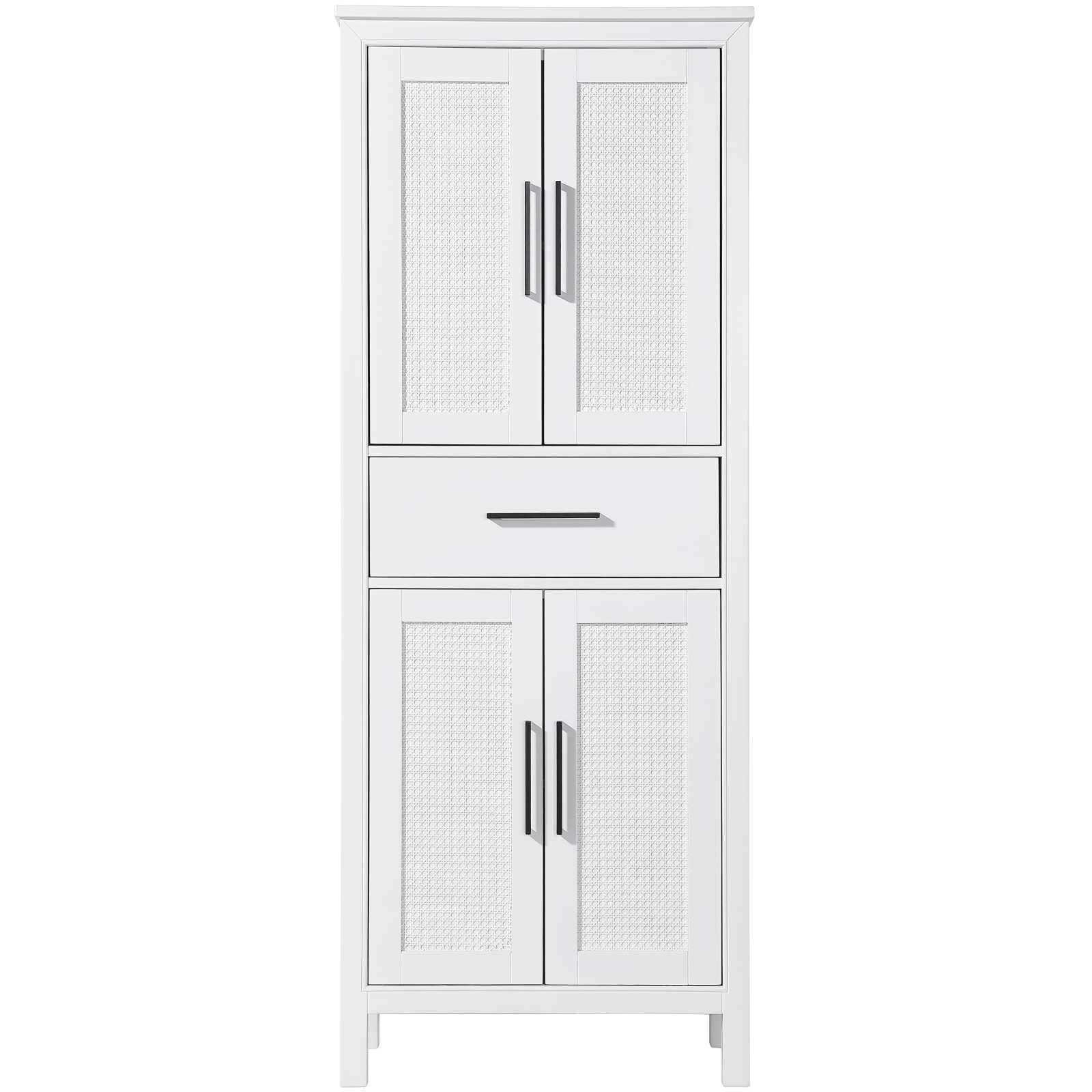 Alina White Bathroom Storage Cabinet