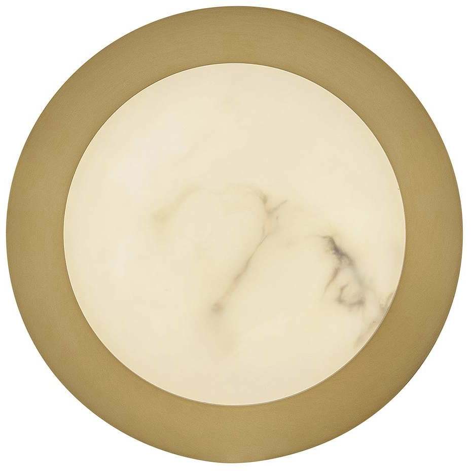 Cava Sconce Wall Light in Lacquered Brass