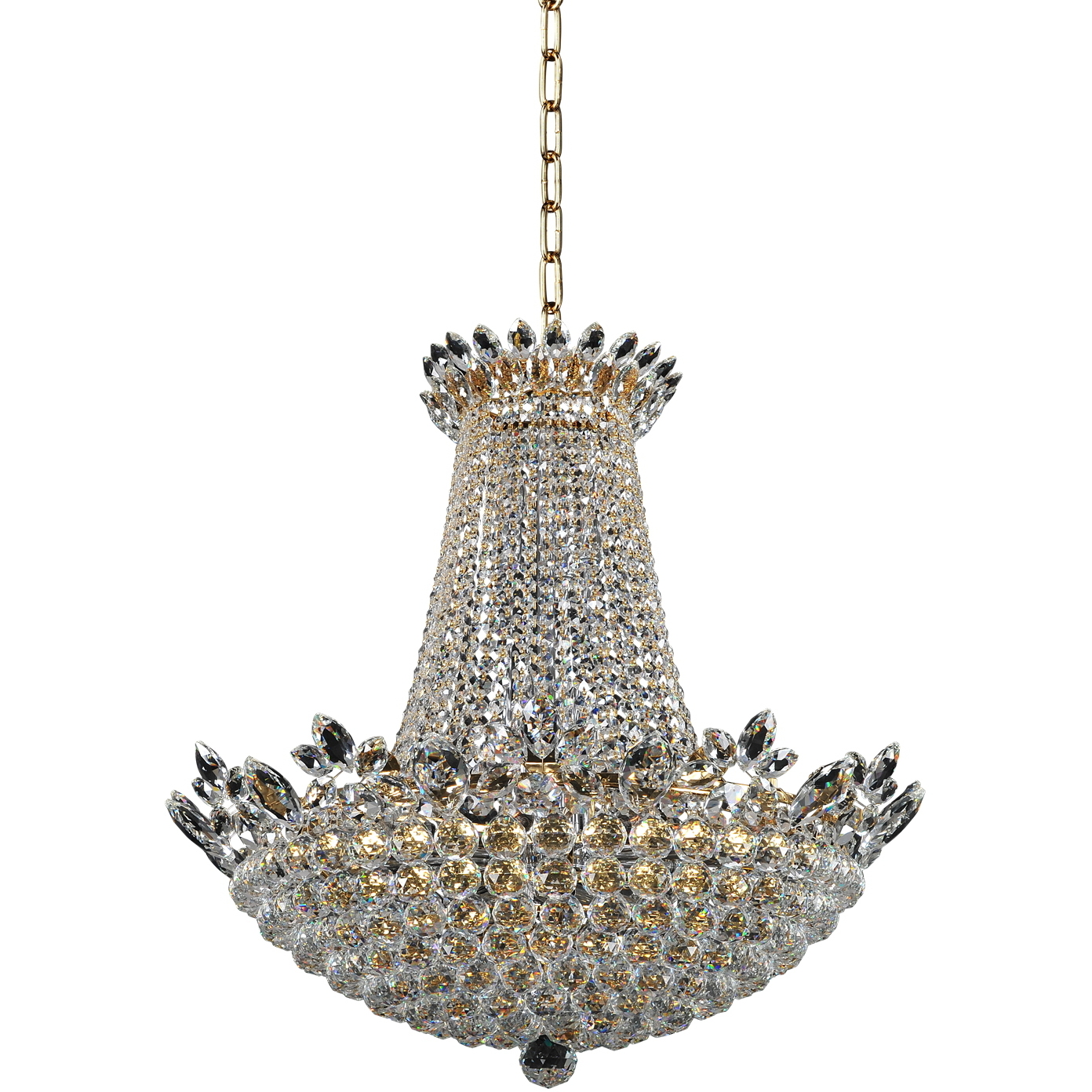 Treviso 21 Light 30 inch 18K Gold Pendant Ceiling Light