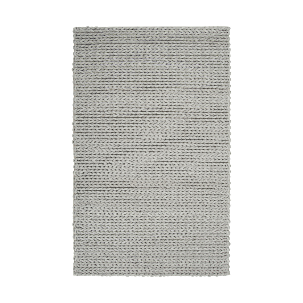 Anchorage 96 X 60 inch Taupe Rugs, Wool