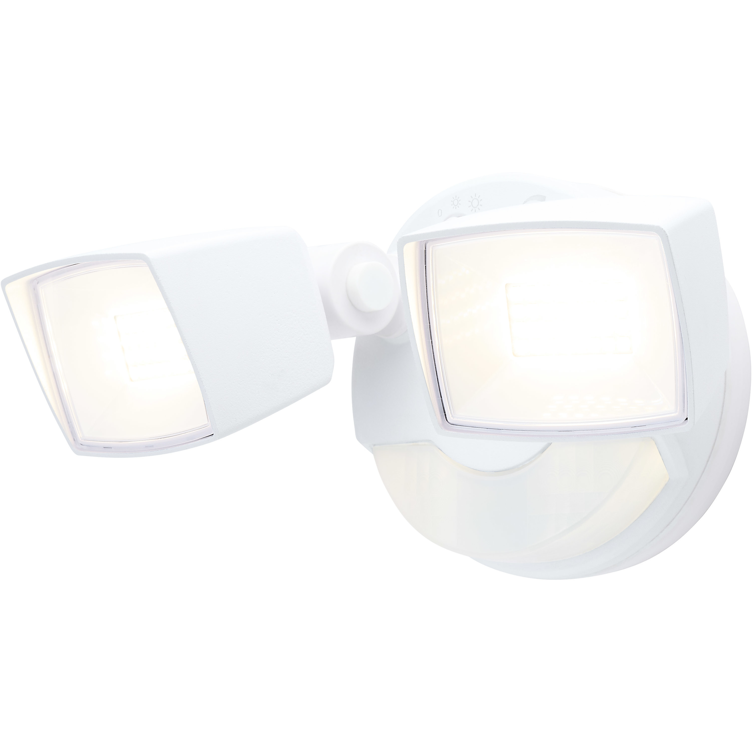 Brentwood LED 4.41 inch White Outdoor Flood Light