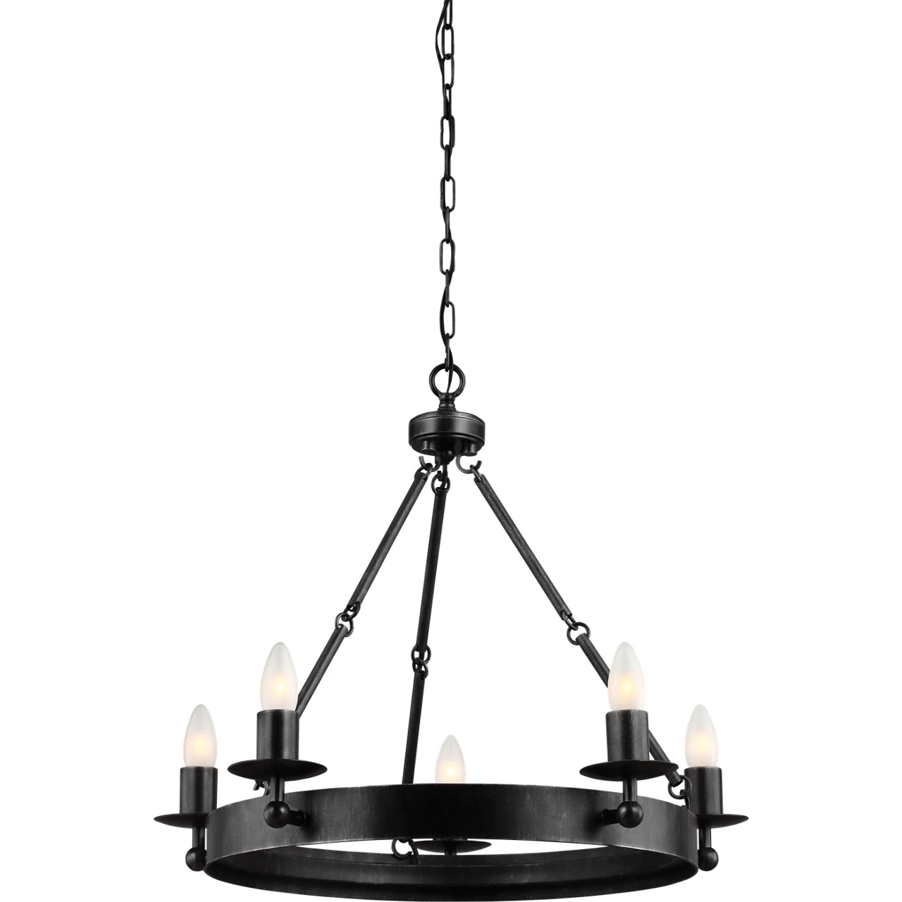 Ravenwood Manor 5 Light 25 inch Stardust Chandelier Ceiling Light