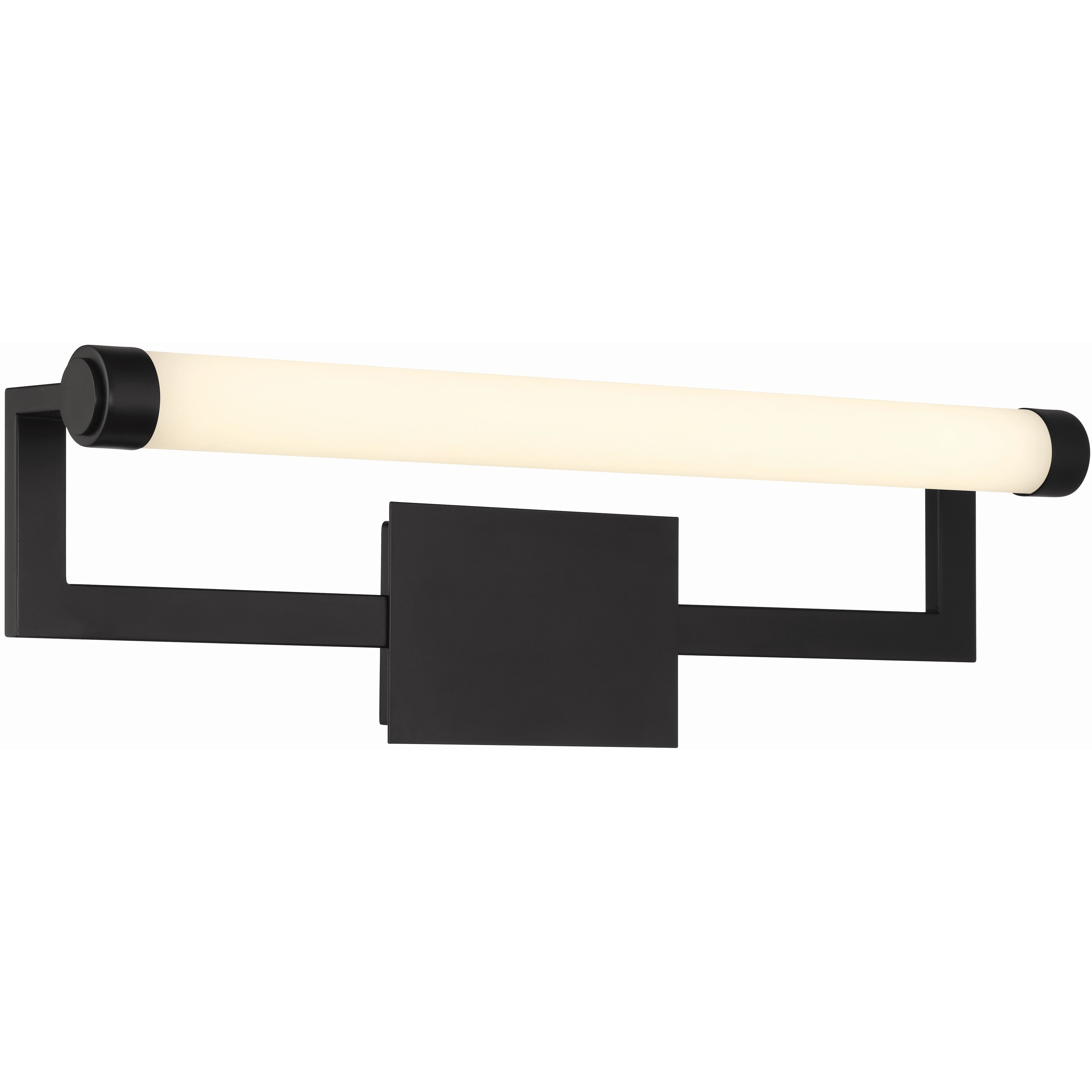 Clinton 28 watt 26.25 inch Matte Black Picture Light Wall Light