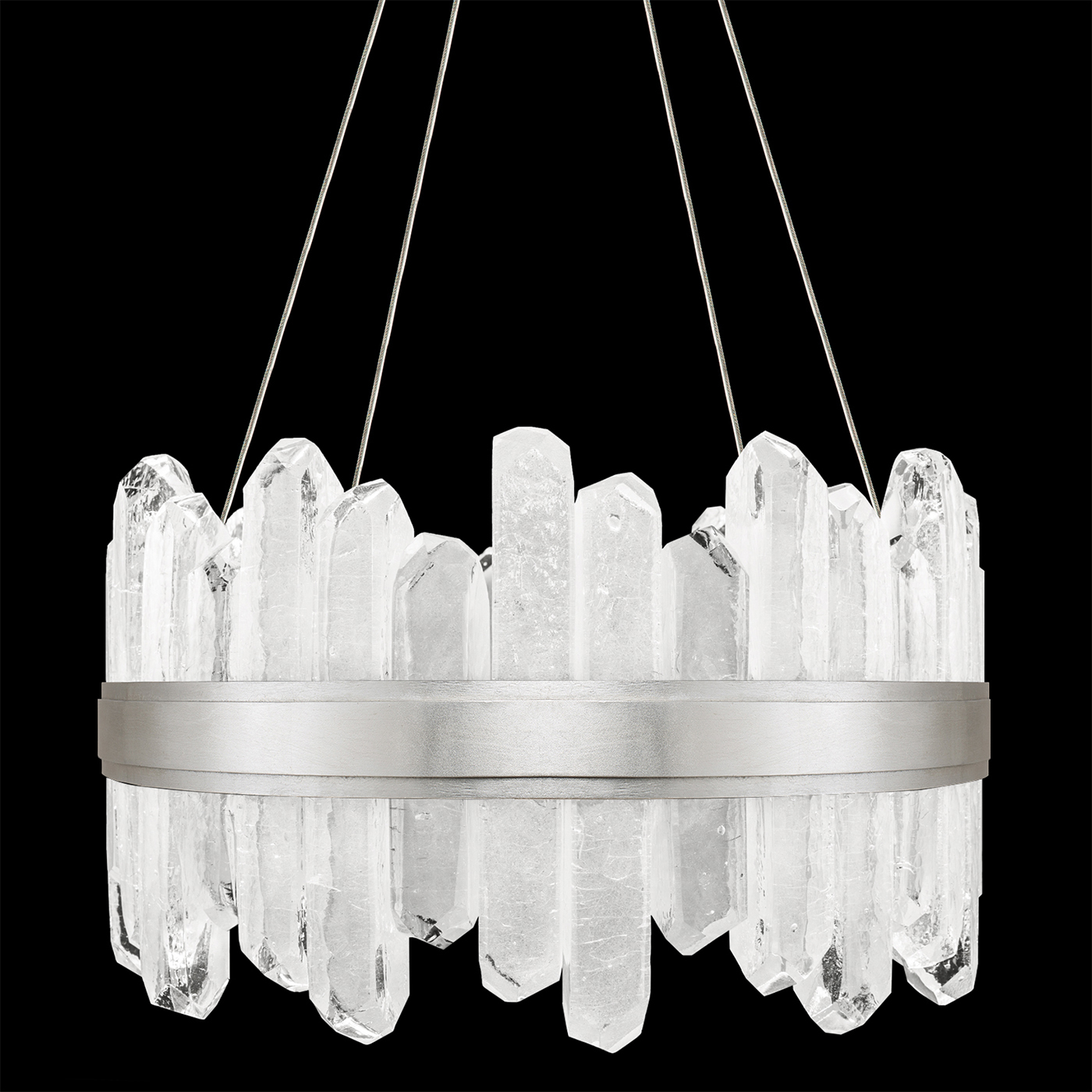 Lior LED 21 inch Silver Pendant Ceiling Light