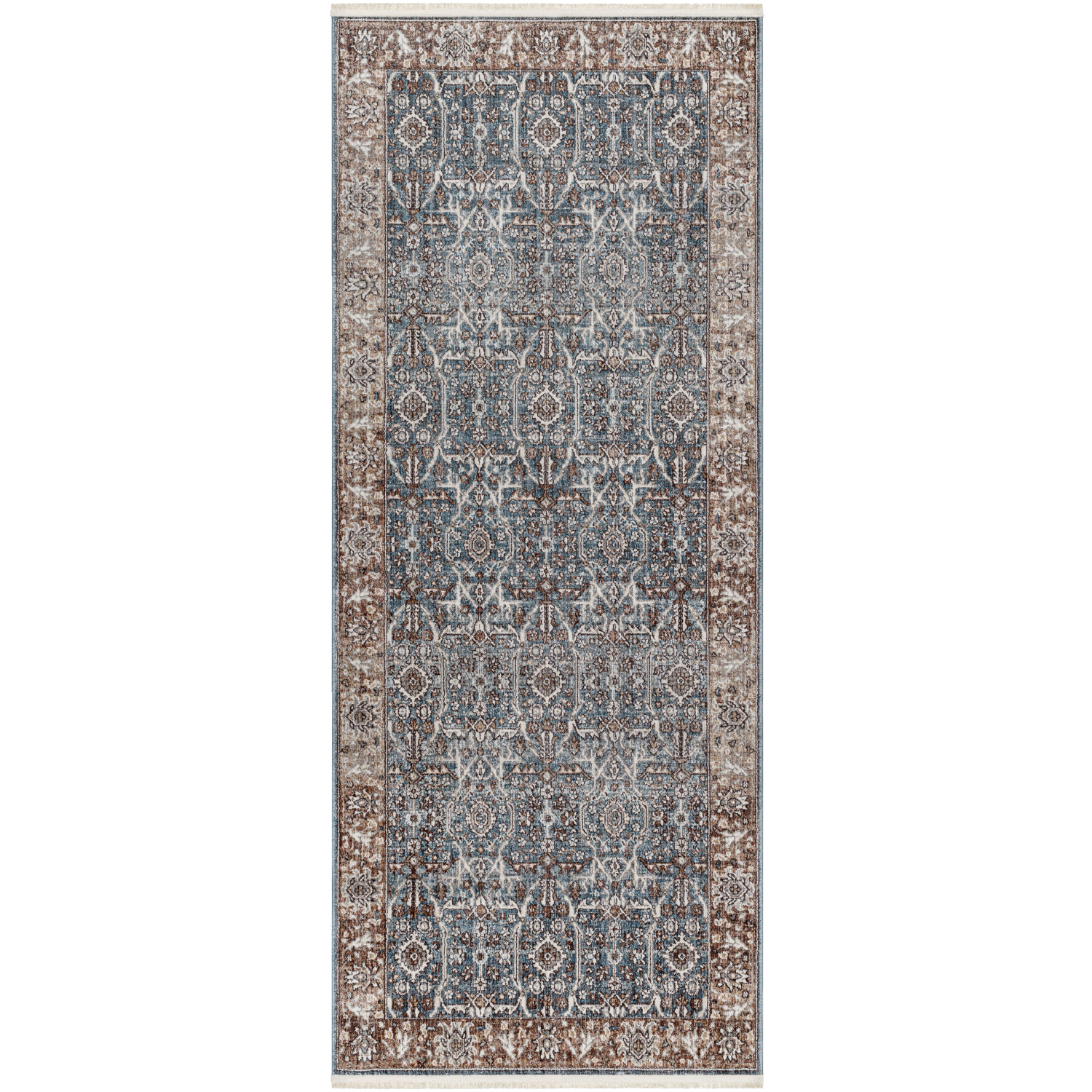 Carlisle 87 X 35 inch Taupe Rug, Runner