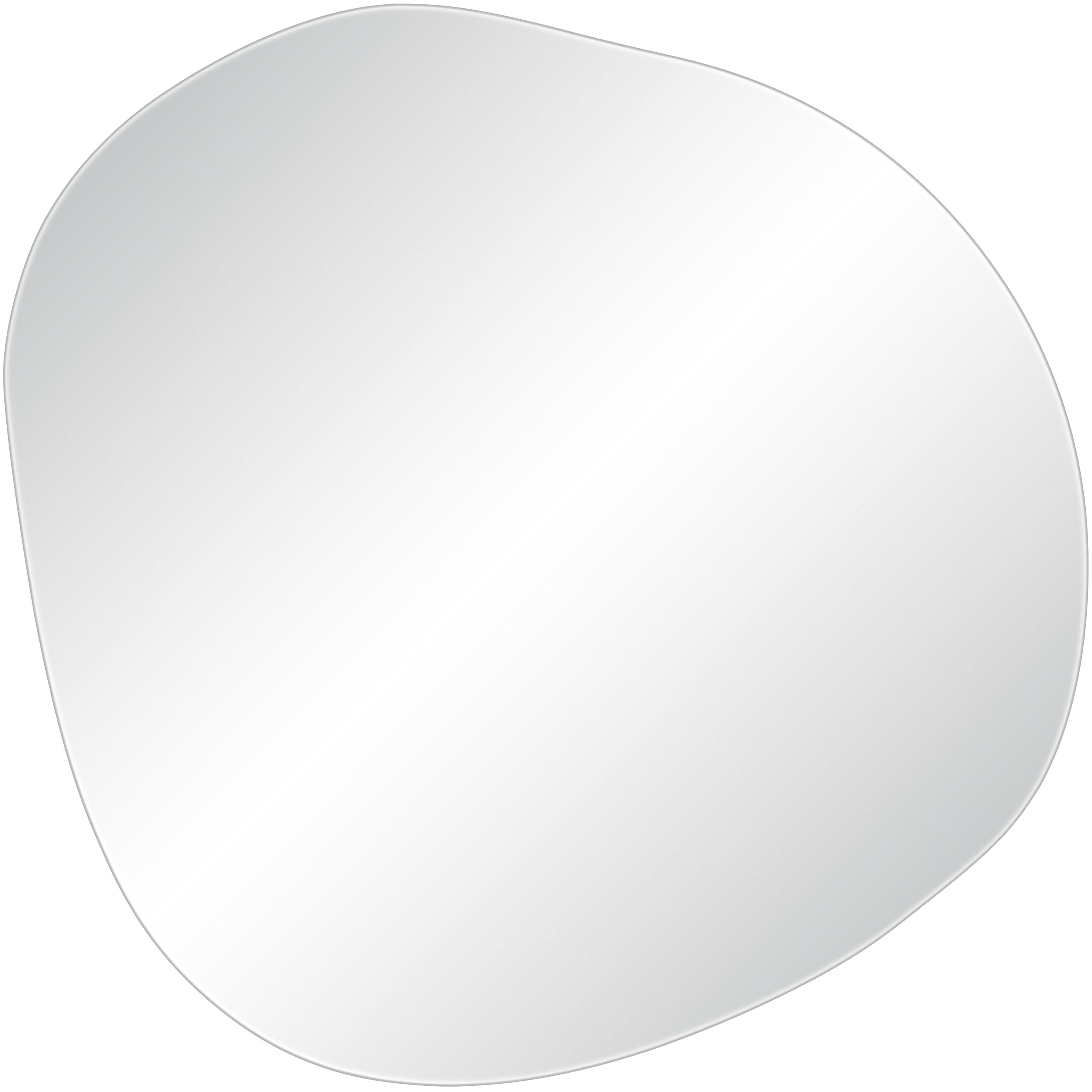 Lunaria 45.25 X 45 inch Wall Mirror