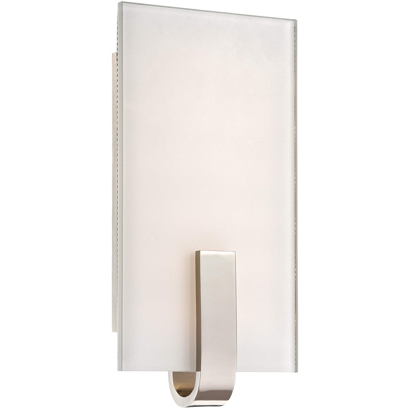 John LED 6 inch Polished Nickel ADA Wall Sconce Wall Light