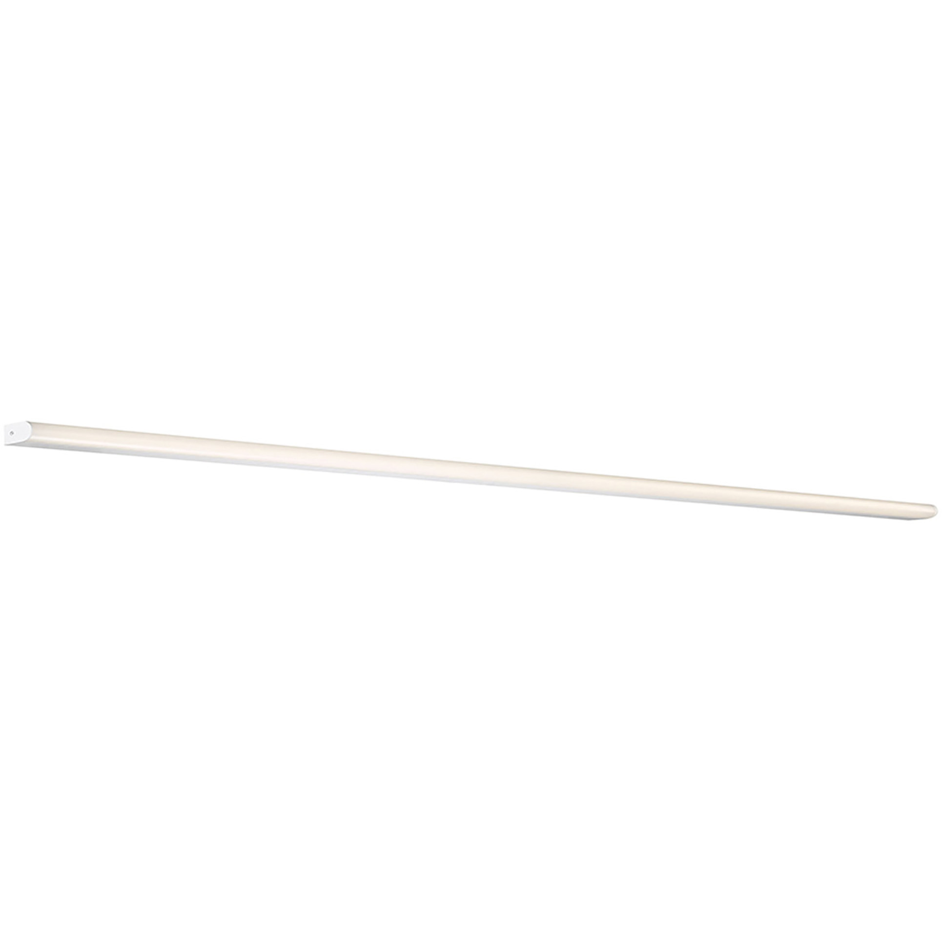 Nightstick LED 97.19 inch Brushed Aluminum Bath Vanity & Wall Light, dweLED