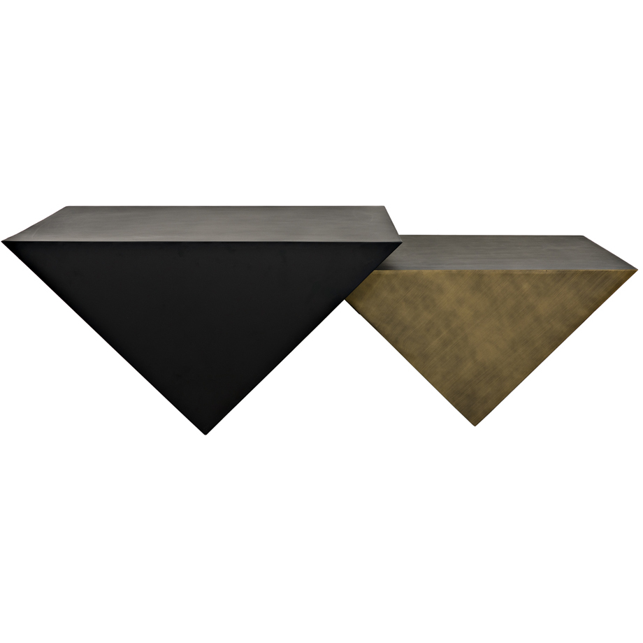 Amboss 58 X 32 inch Matte Black Coffee Table