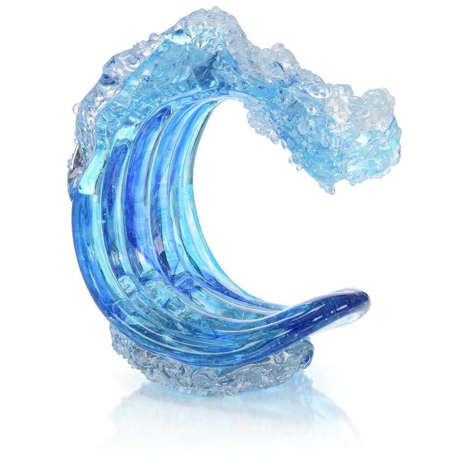 John-Richard Handblown Glass II 10.75 X 8 inch Sculpture JRA-14072 - Open Box