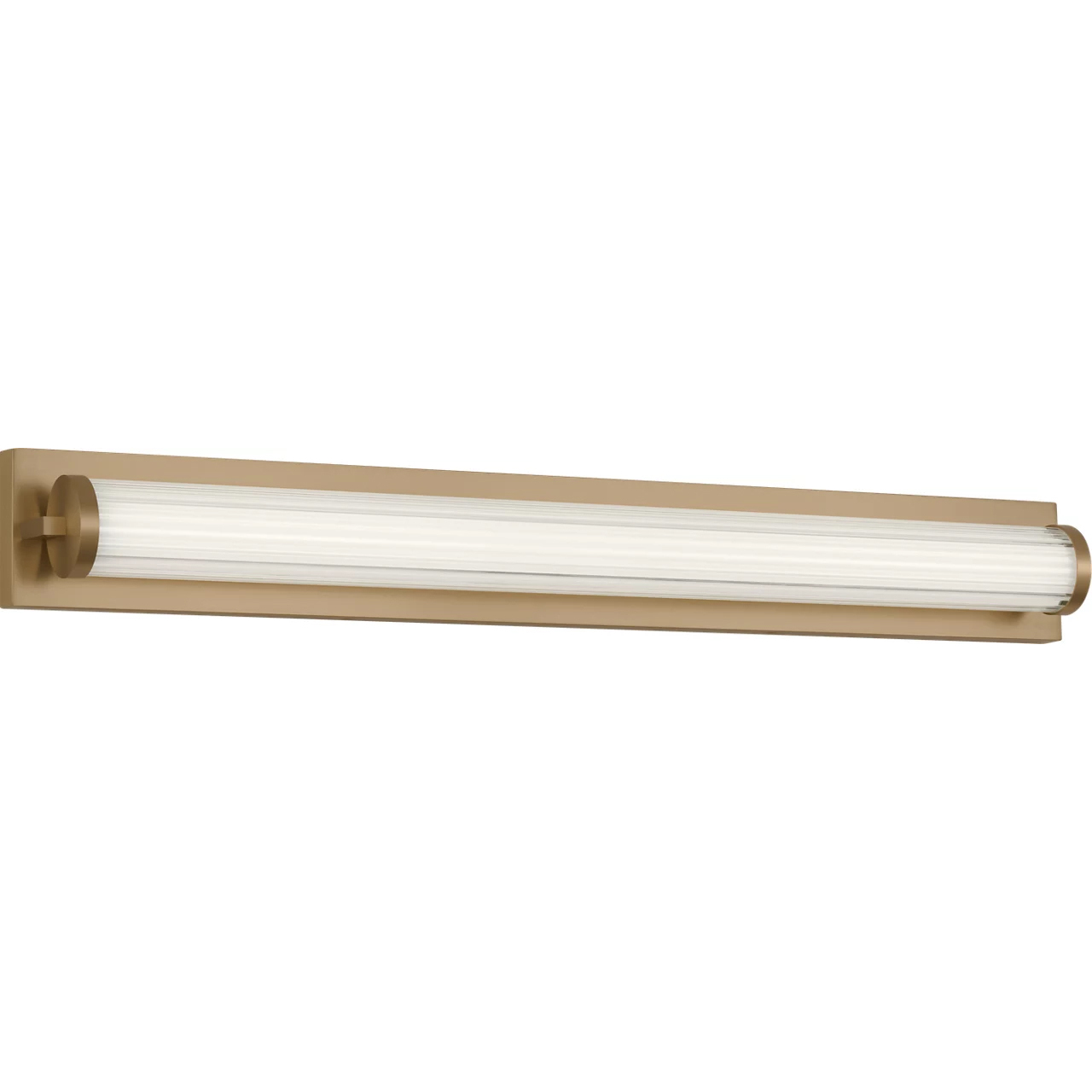 Weston LED 34 inch Satin Brass Vanity Light Wall Light
