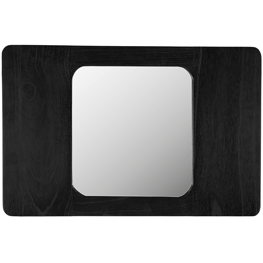 Franklin 30 X 20 inch Charcoal Black Mirror, B