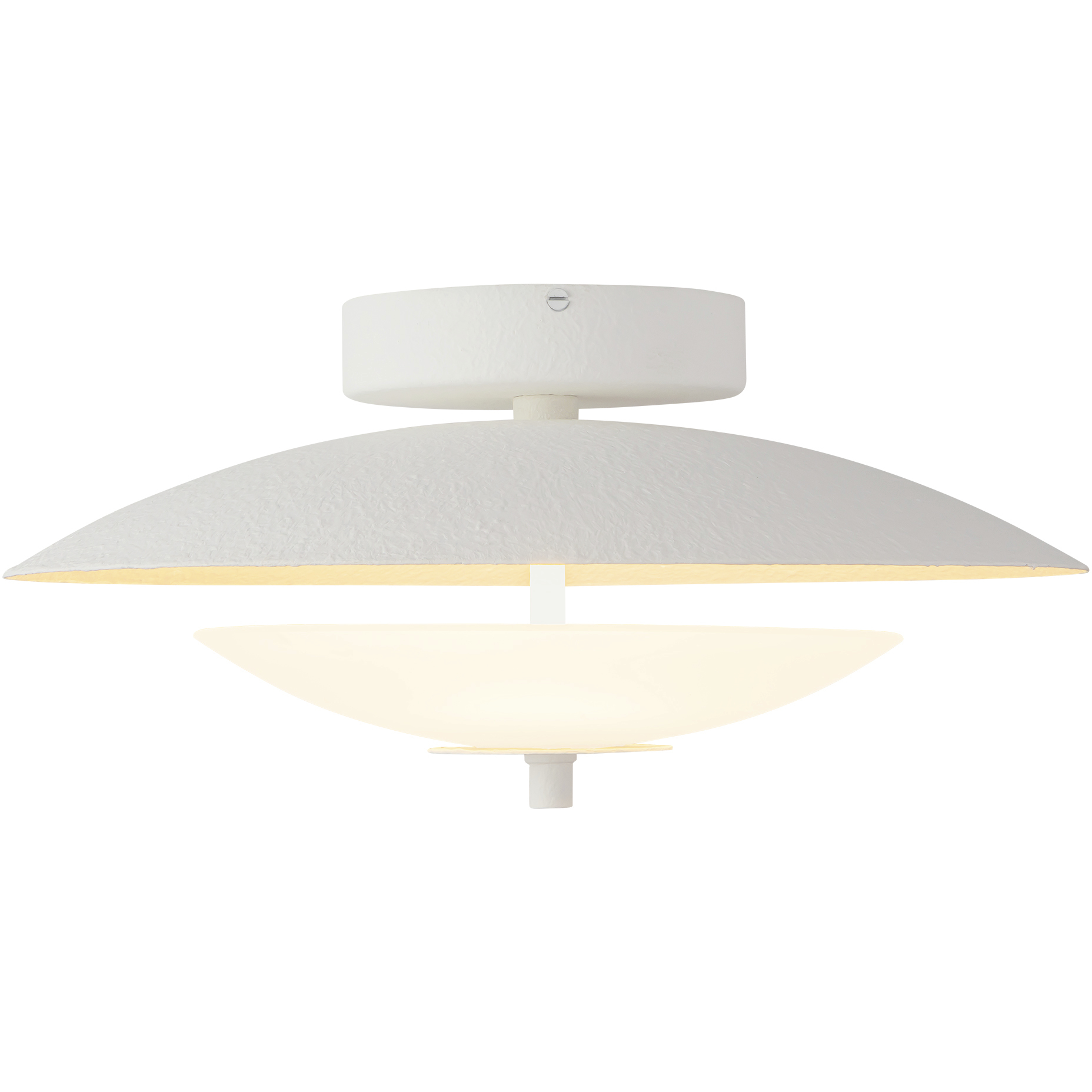 Prescott 15.63 inch Antique White Flush Mount Ceiling Light