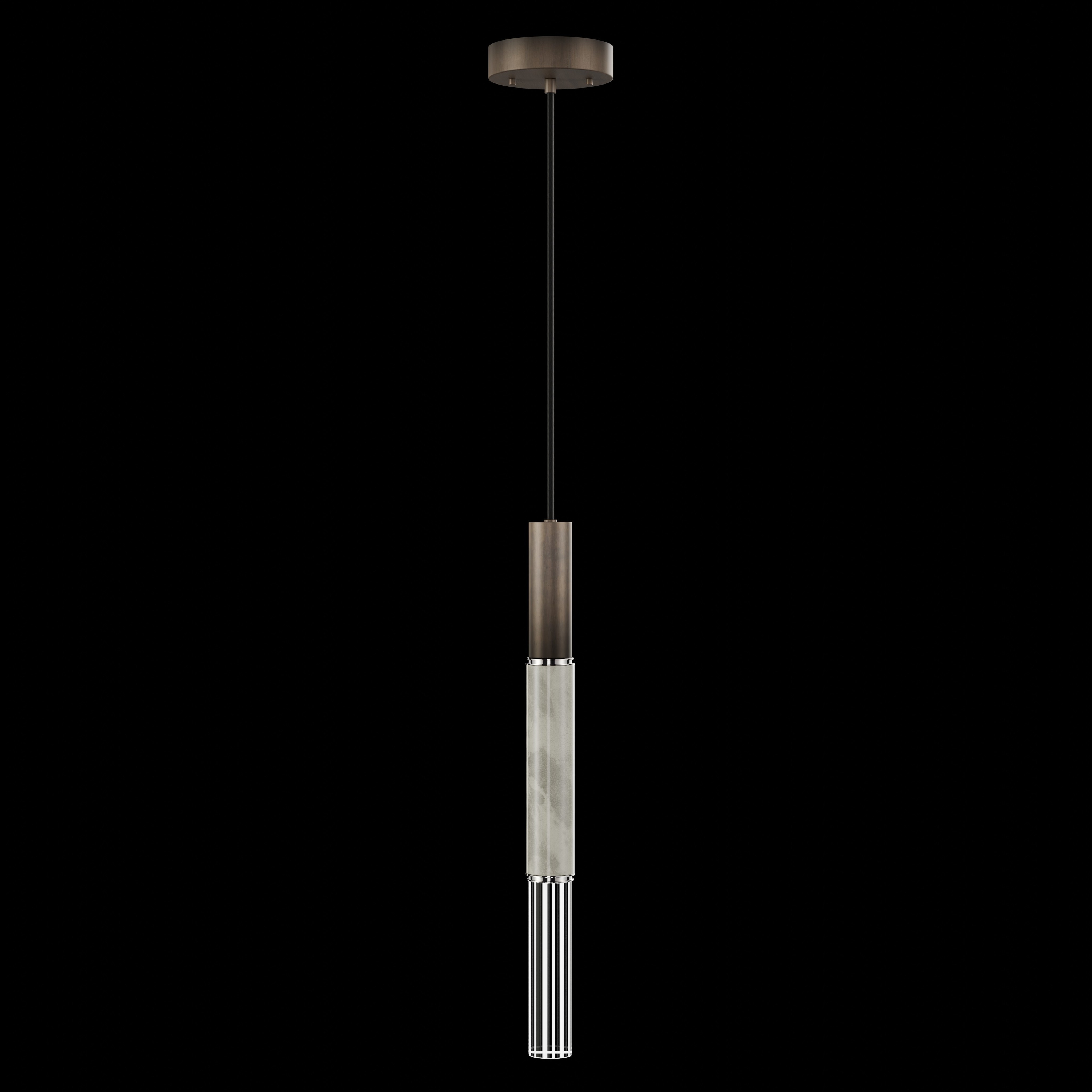 Antonia 1 Light 6.5 inch Bronze Pendant Ceiling Light