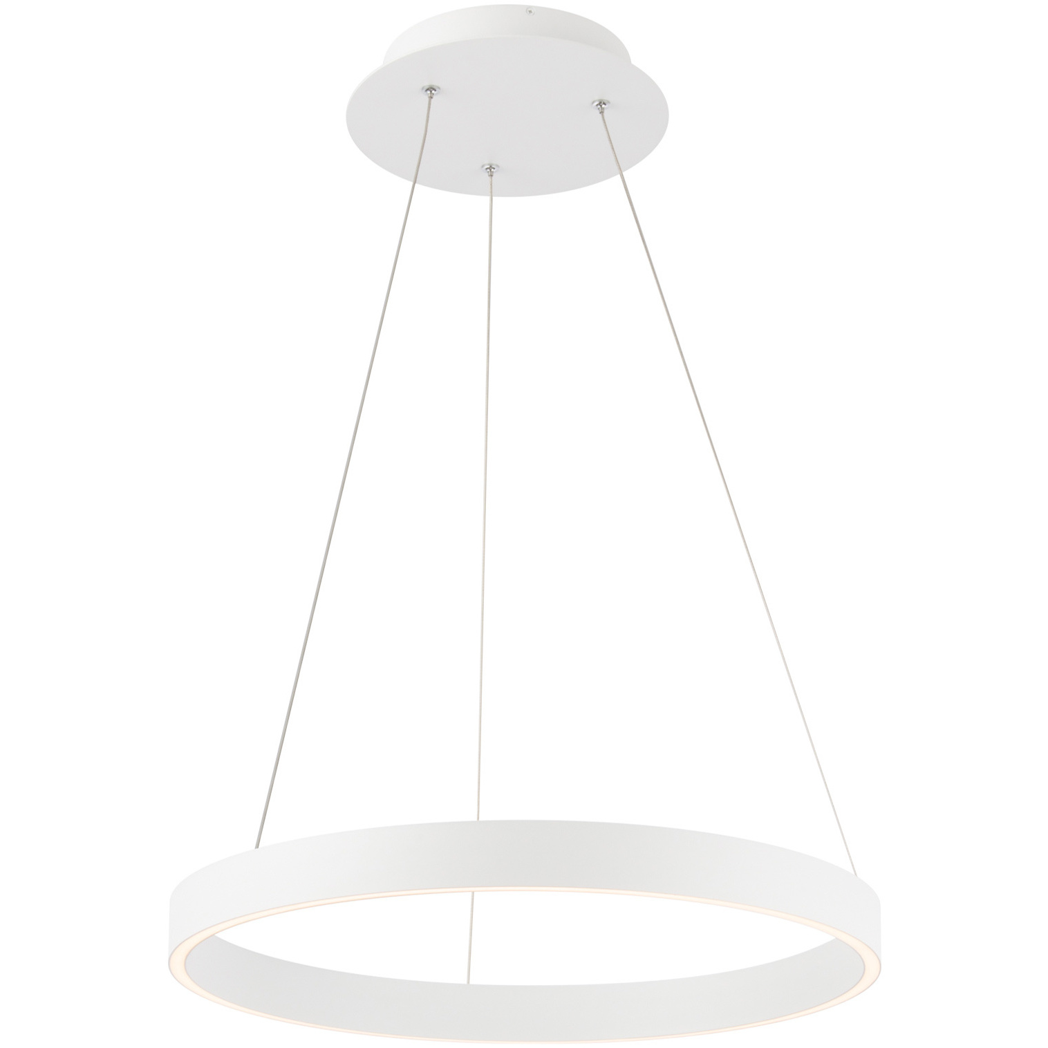 Sirius LED 18 inch White Pendant Ceiling Light, dweLED