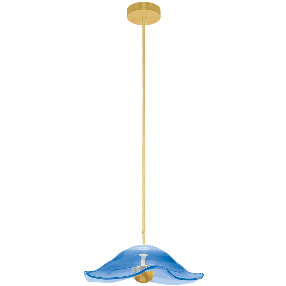 Embark 1 Light 20 inch Gold Pendant Ceiling Light
