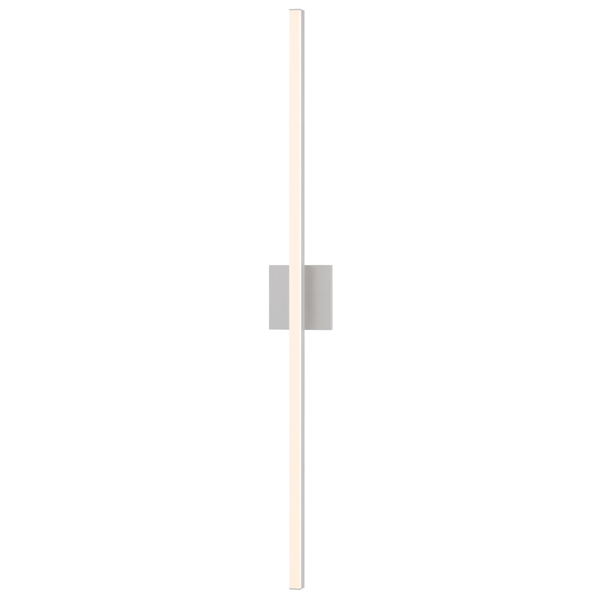 Stix LED 0.75 inch Bright Satin Aluminum Vanity Light Wall Light