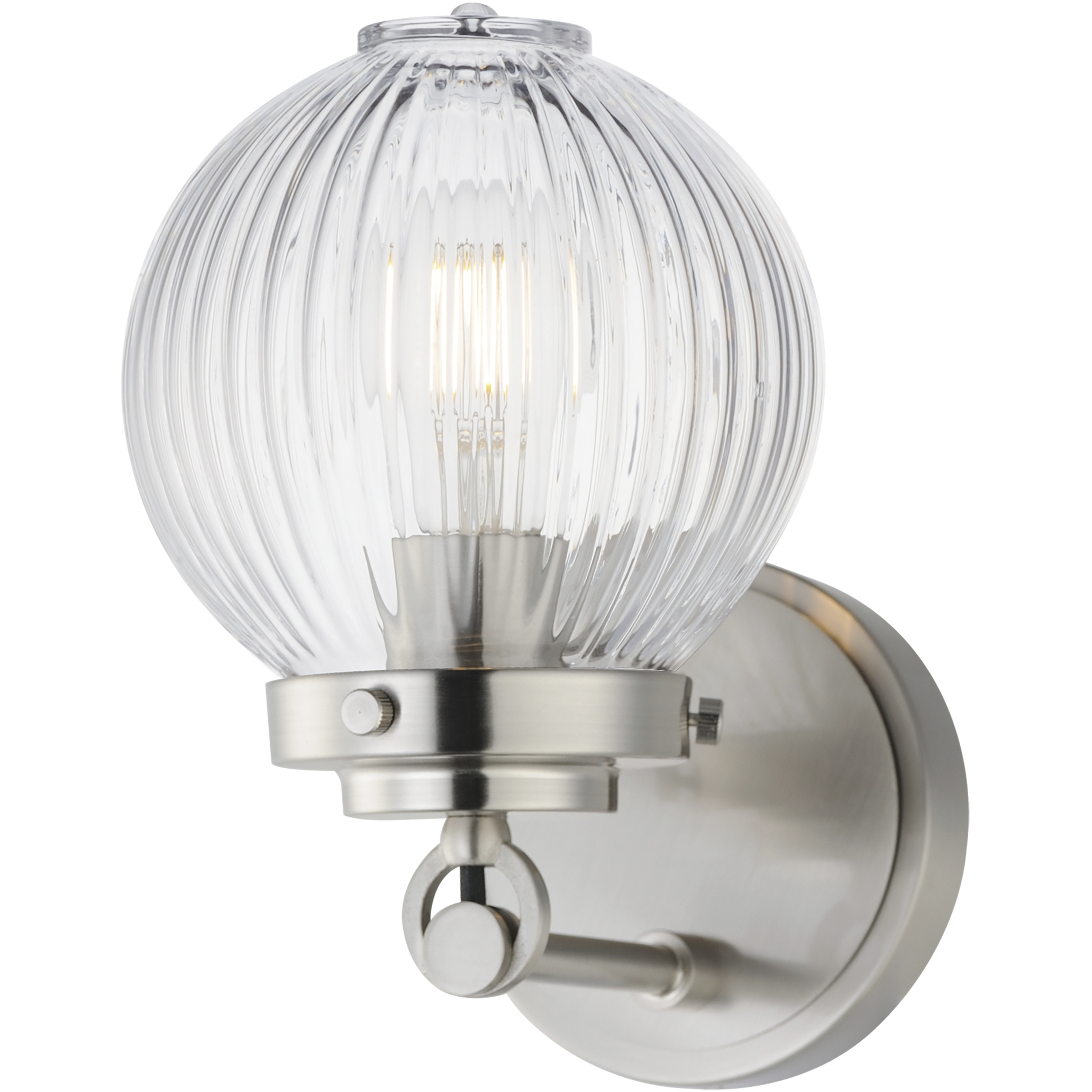 Kasbah 1 Light 6 inch Satin Nickel Wall Sconce Wall Light