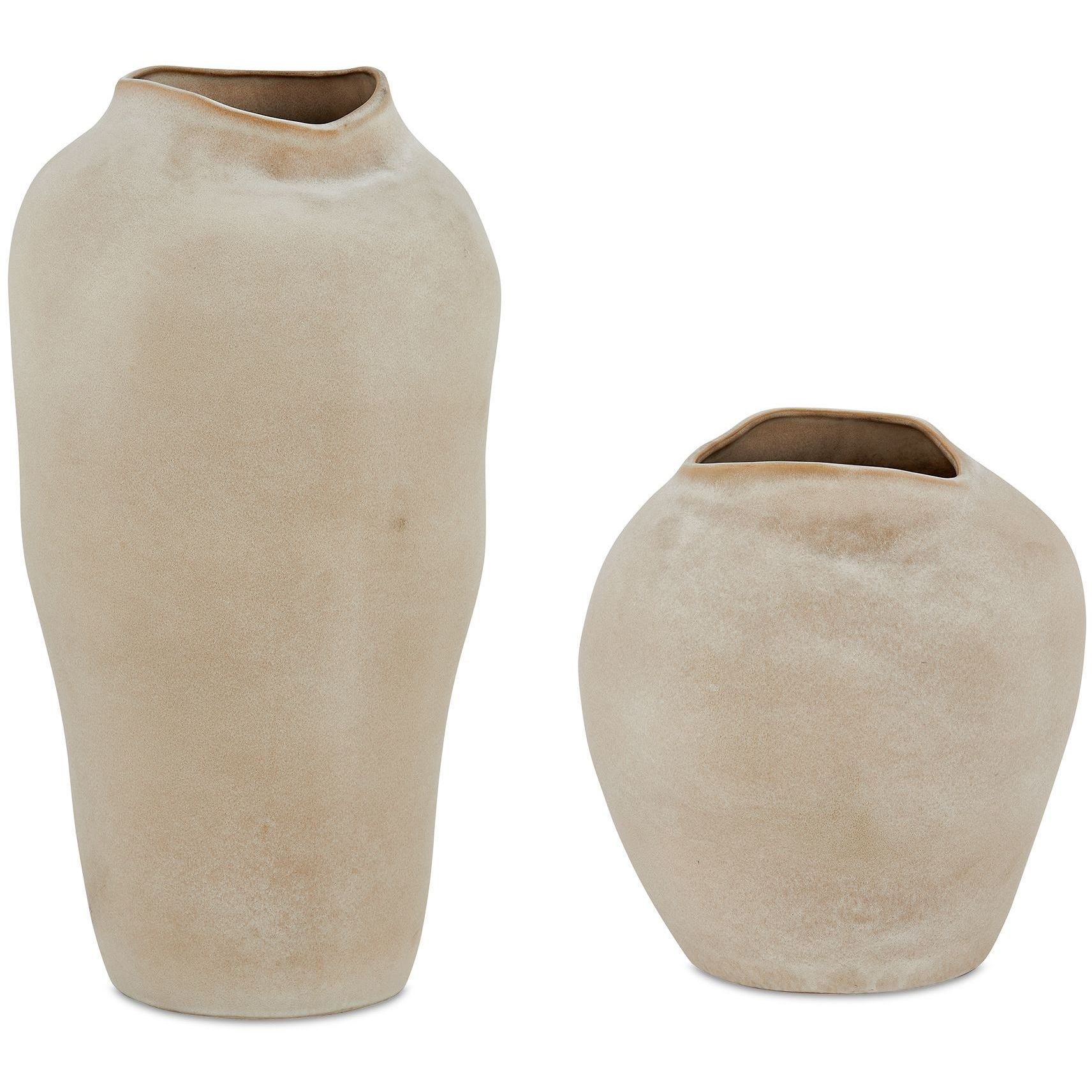 Shadow Play 20 X 10.2 inch Indoor Outdoor Vases, Set of 2