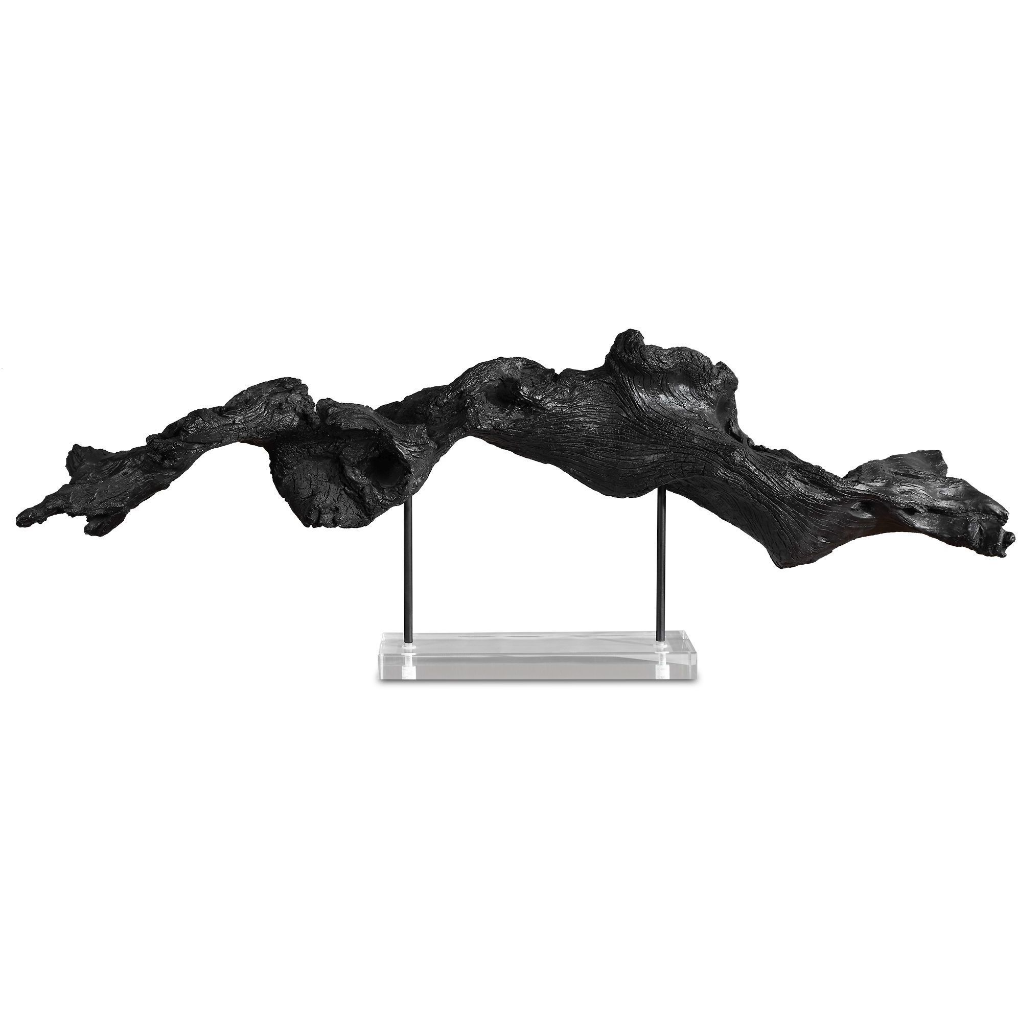 Charred Timber 33.85 X 11.5 inch Sculpture