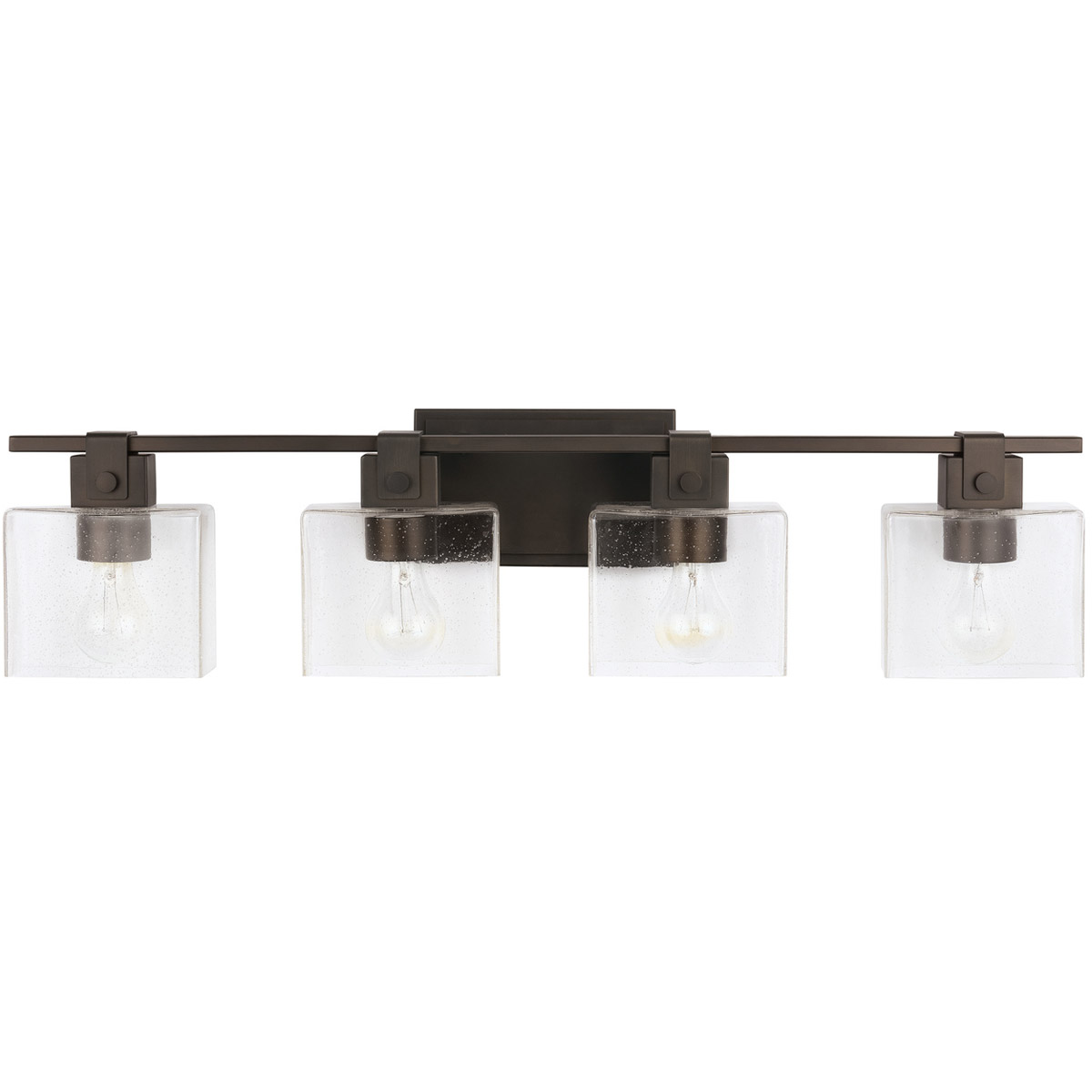Graham 4 Light 32.5 inch Oil Rubbed Bronze Vanity Light Wall Light