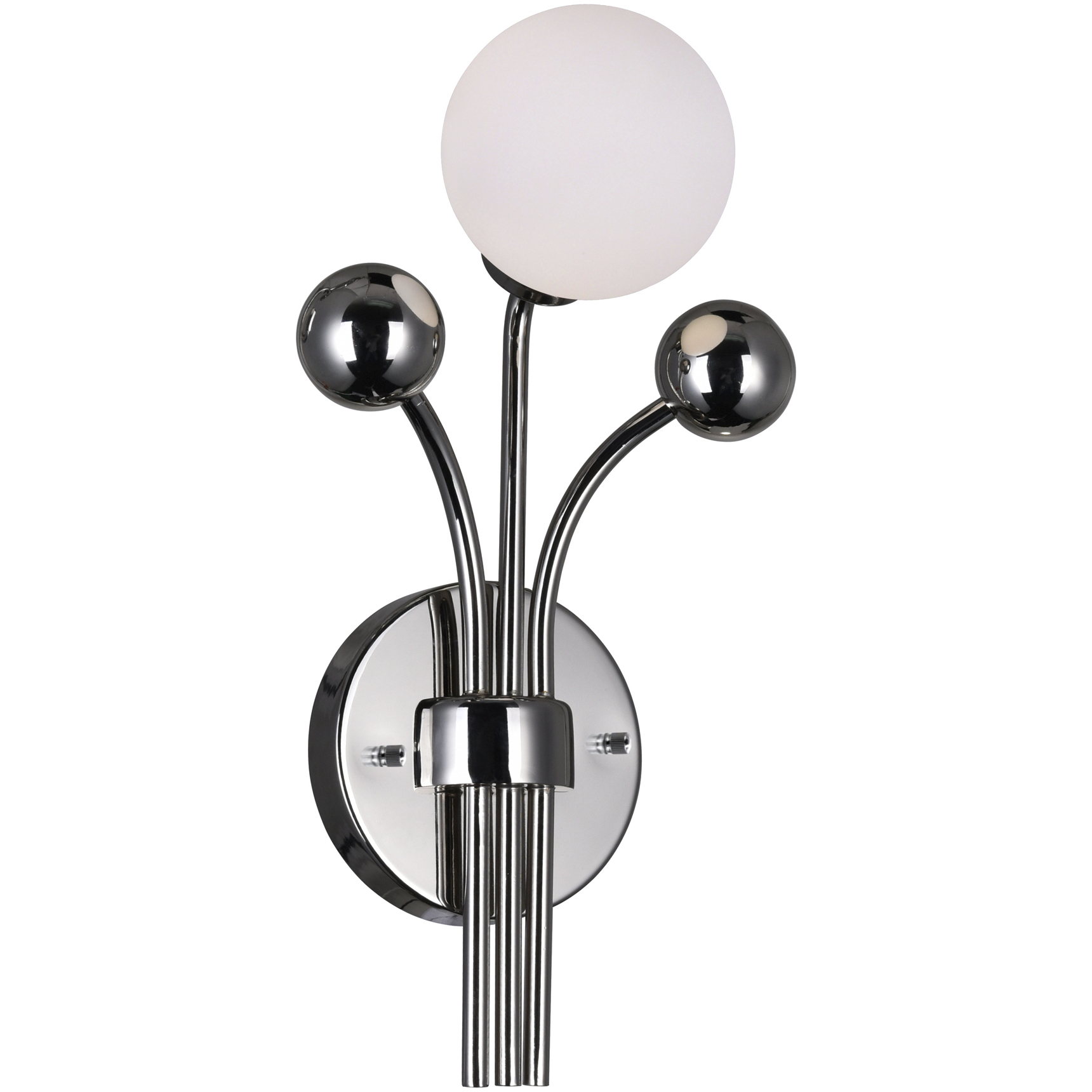 Element LED 8 inch Polished Nickel Wall Light
