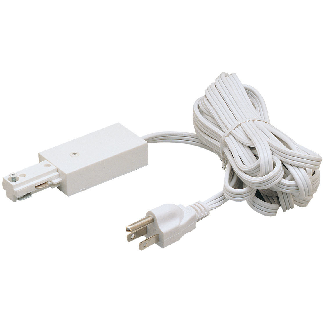 Aaliyah 1 Light White Track Ceiling Light