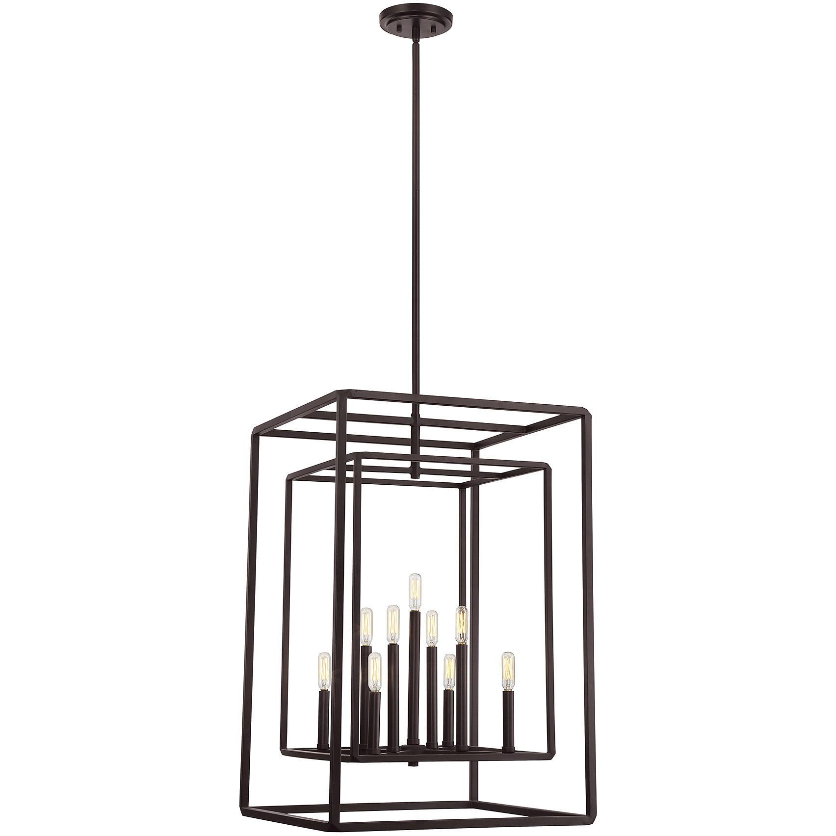Berlin 9 Light 20.5 inch English Bronze Pendant Ceiling Light