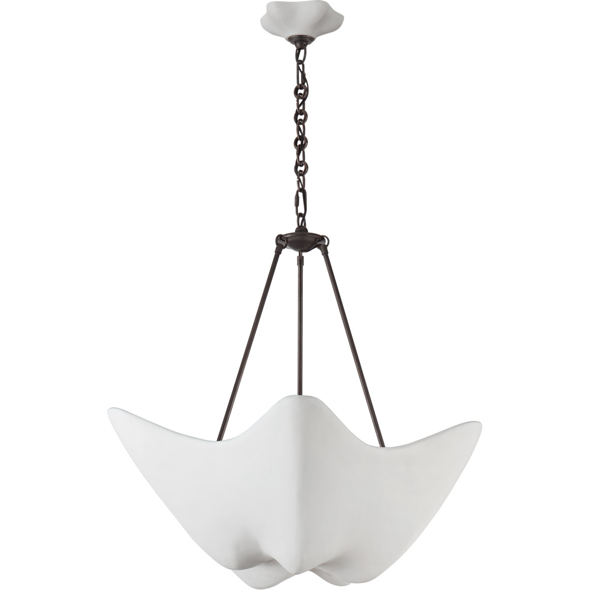 AERIN Cosima 5 Light 28 inch Bronze Chandelier Ceiling Light, Medium