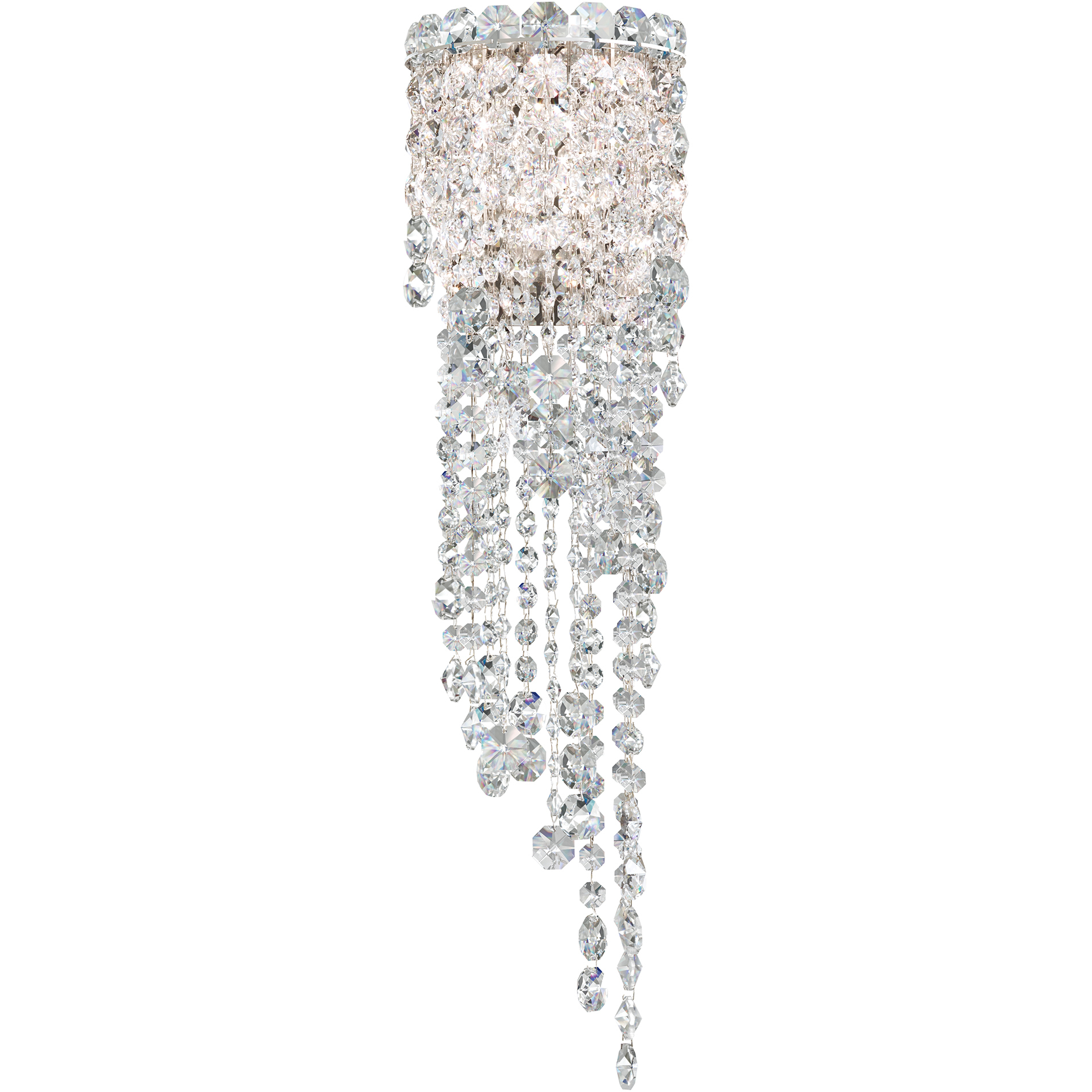 Chantant 2 Light 6 inch Polished Stainless Steel Wall Sconce Wall Light in Radiance