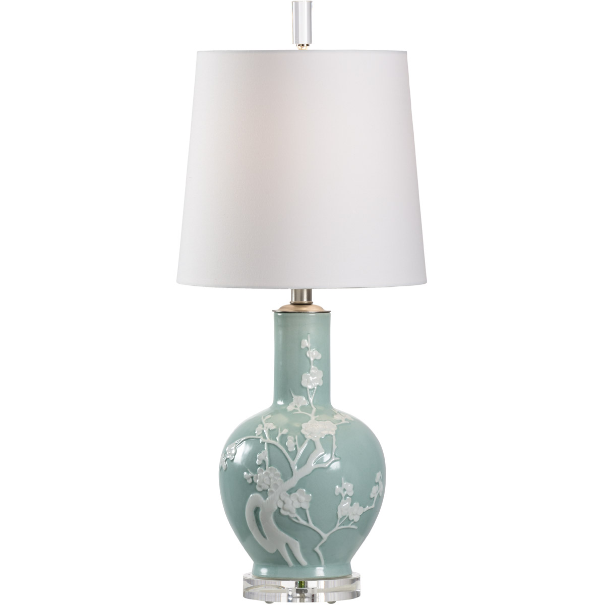Biltmore 29 inch 100 watt Celadon Table Lamp Portable Light