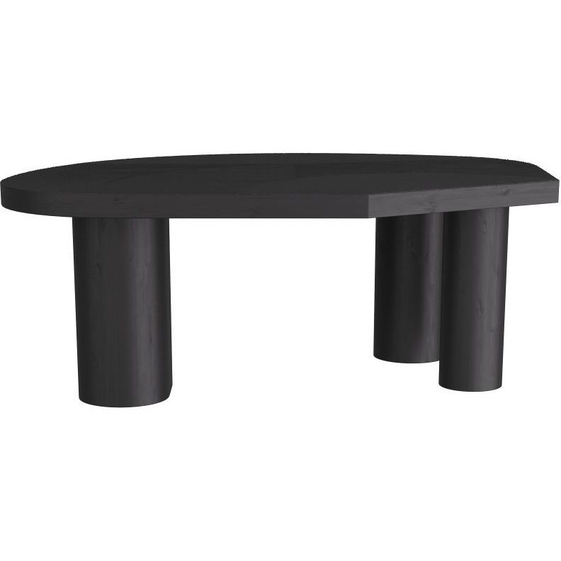 Tribal 55 X 16.5 inch Ebony Coffee Table
