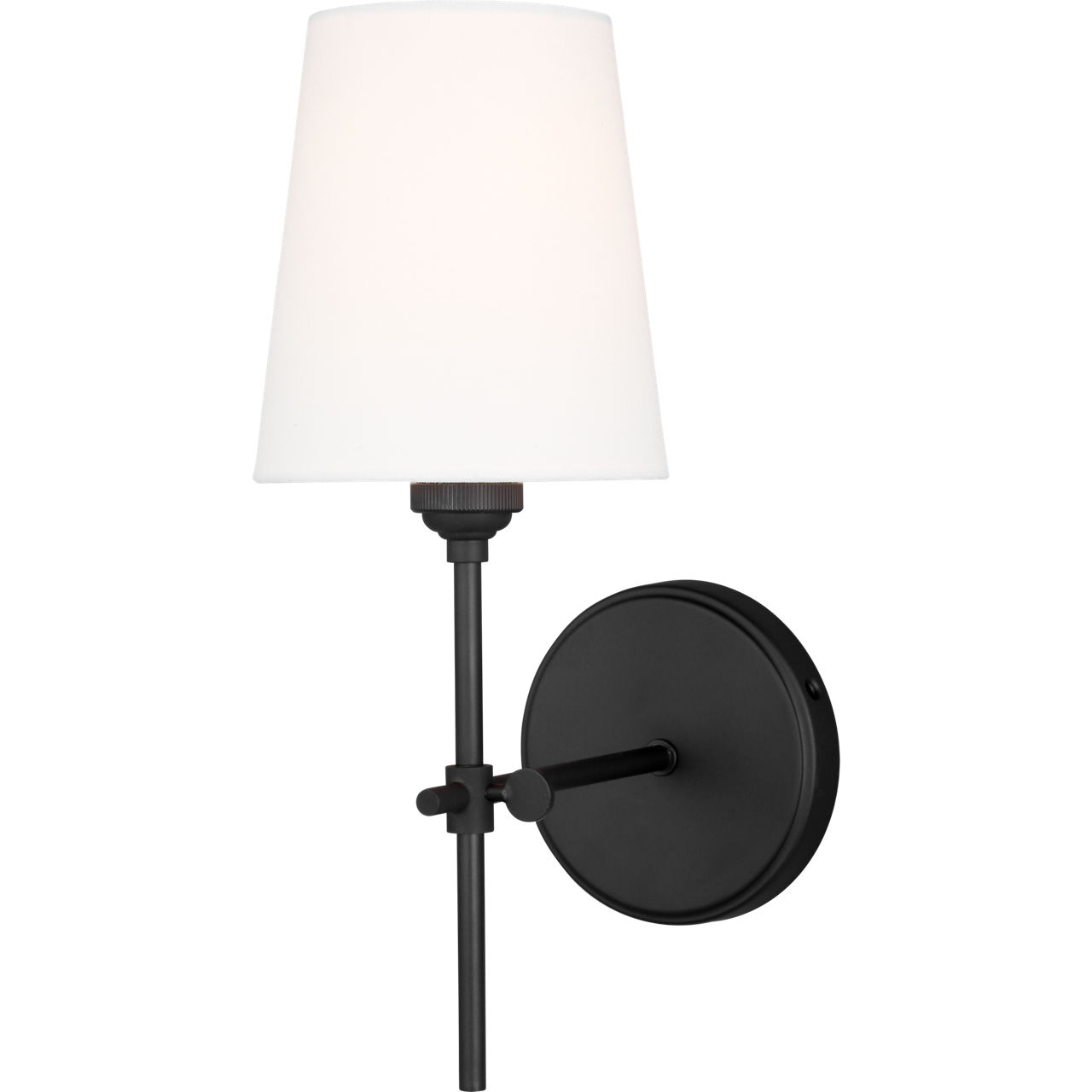 TOB by Thomas O'Brien Baker 1 Light Midnight Black Sconce Wall Light