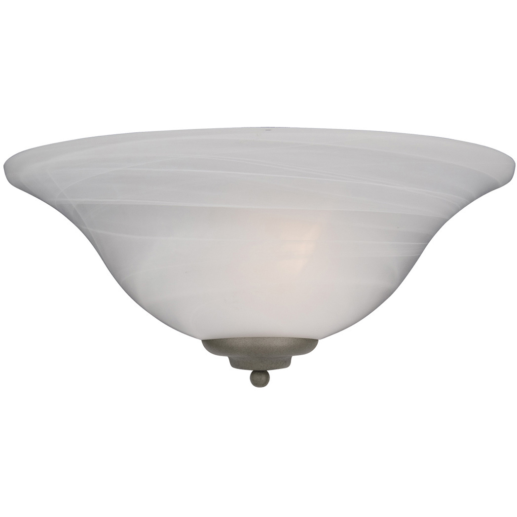 Essentials - 2058x 1 Light 13 inch Pewter Wall Sconce Wall Light