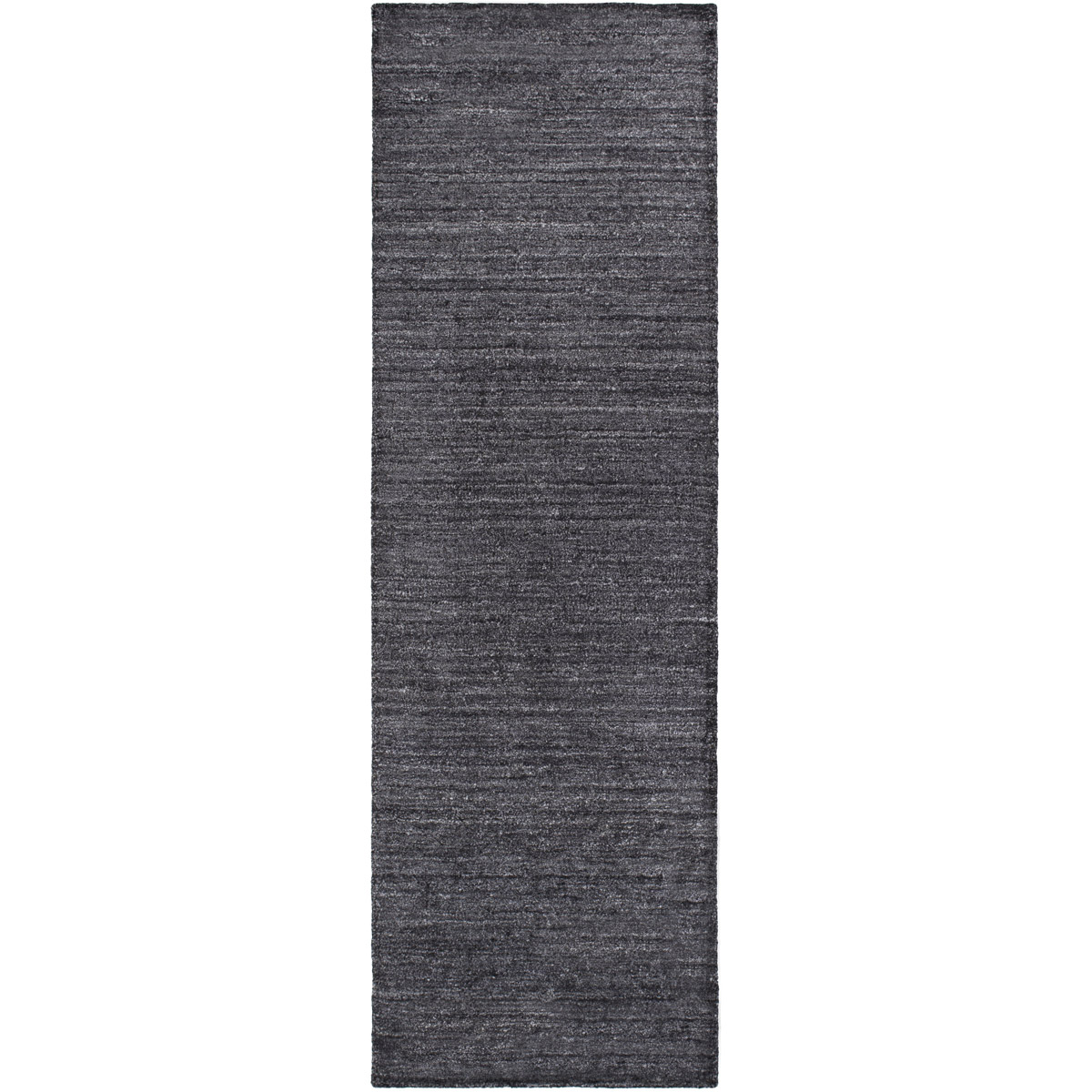 Haize 36 X 24 inch Black Rug