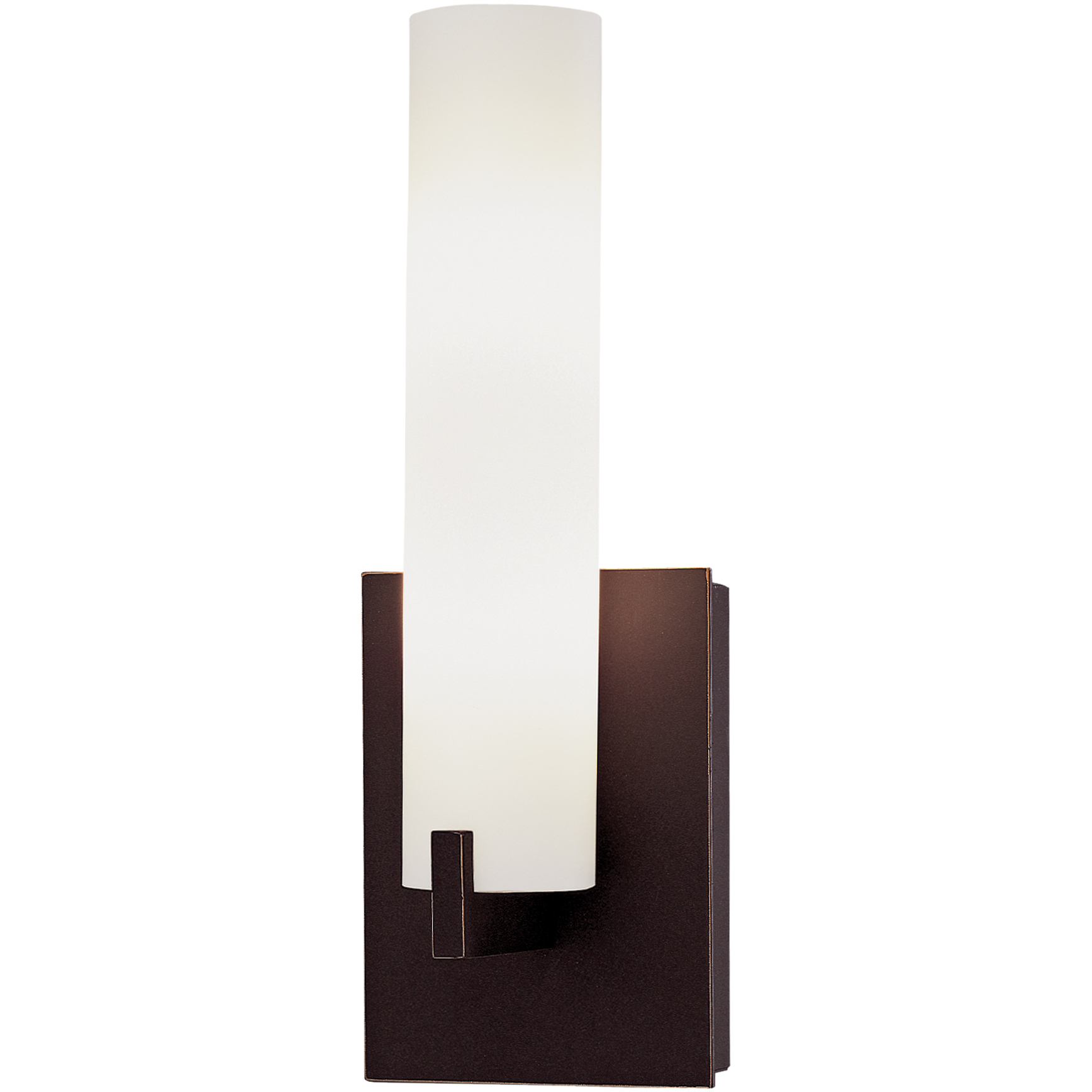 Tube 2 Light 4.75 inch Dark Restoration Bronze ADA Wall Sconce Wall Light in Incandescent