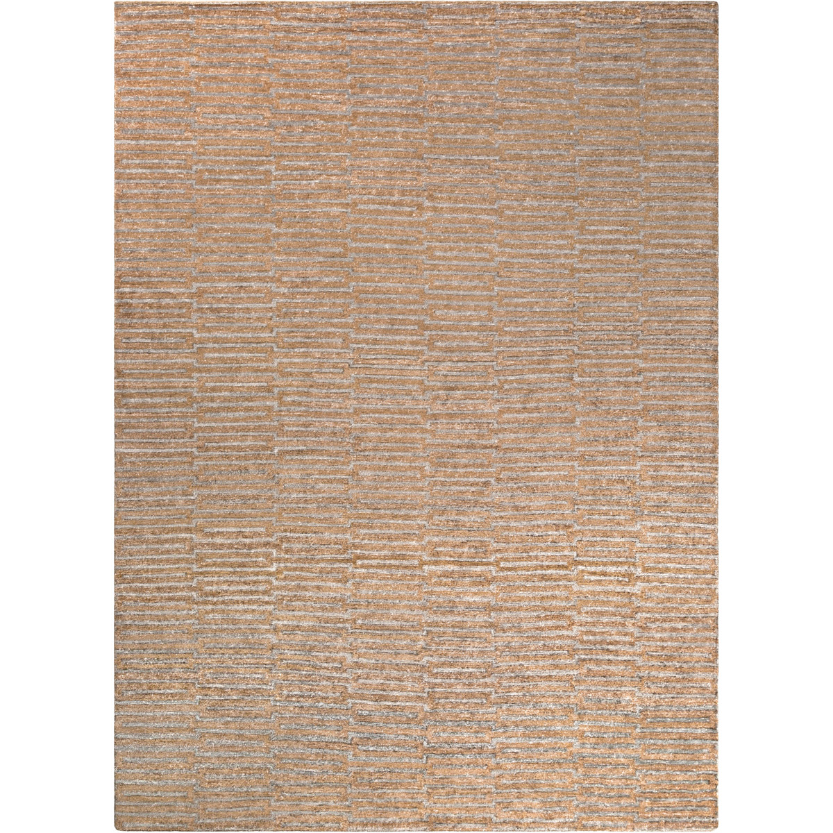 Platinum 36 X 24 inch Camel, Light Gray Rug