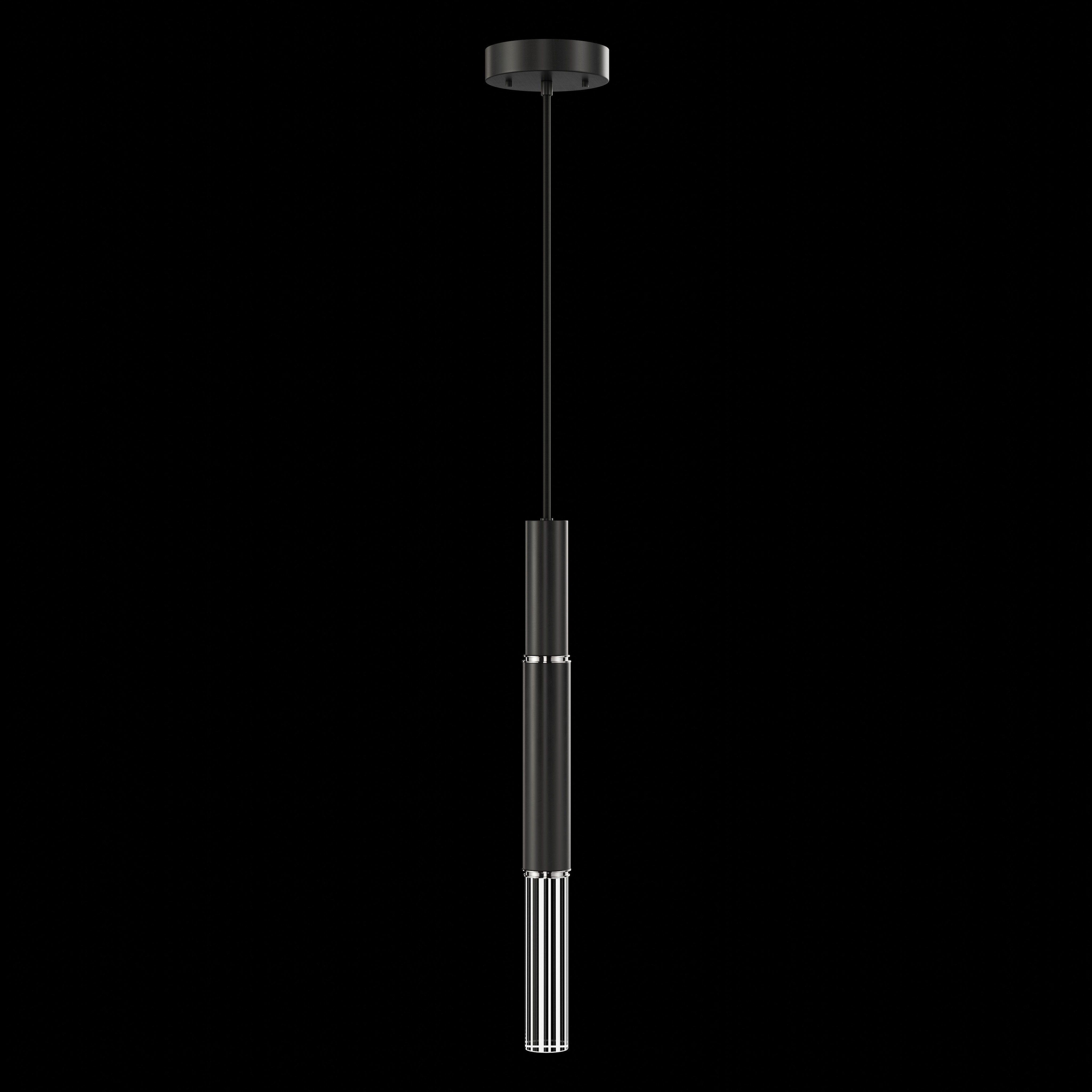 Antonia 1 Light 6.5 inch Black Pendant Ceiling Light
