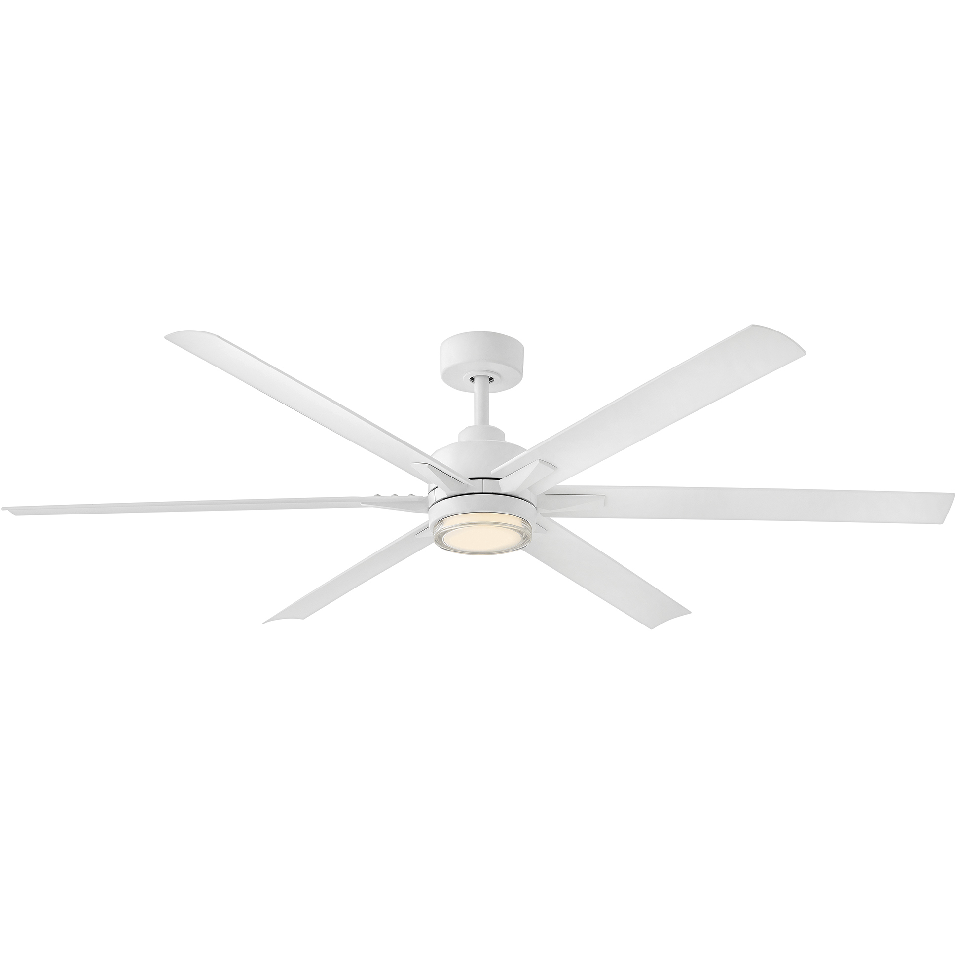 Coastal Elements Valor 66 inch Matte White Smart Fan
