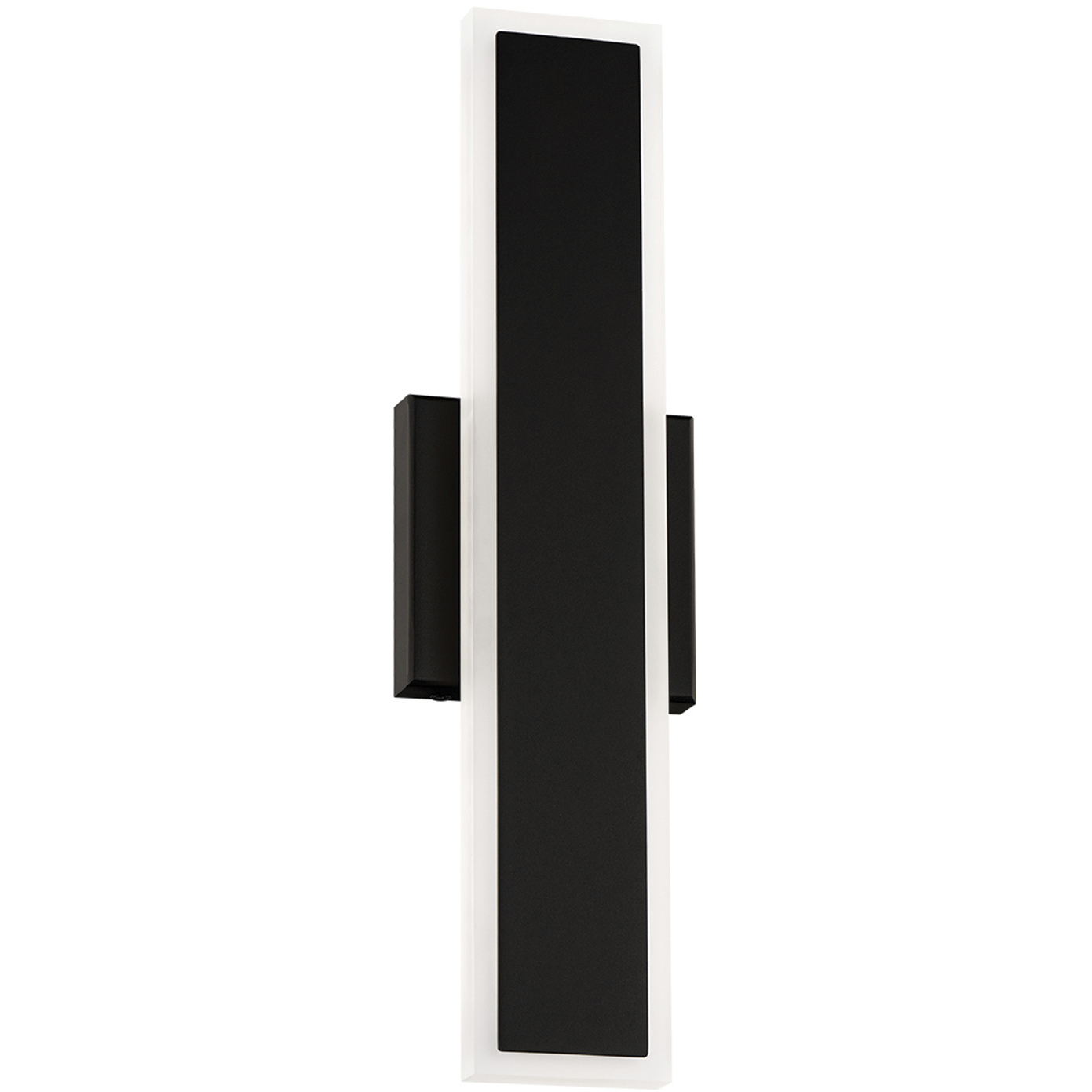 Bastone LED 18.03 inch Black Outdoor Wall Light in 3500K, dweLED