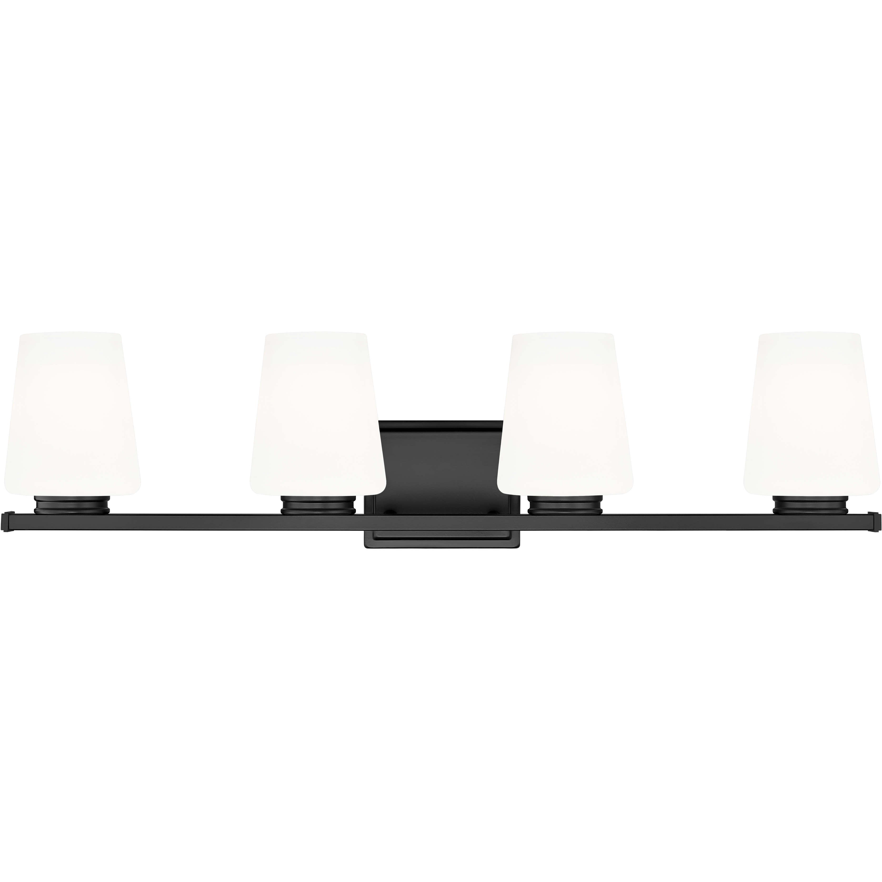 Nextra 4 Light 32 inch Matte Black Bath Vanity Wall Light