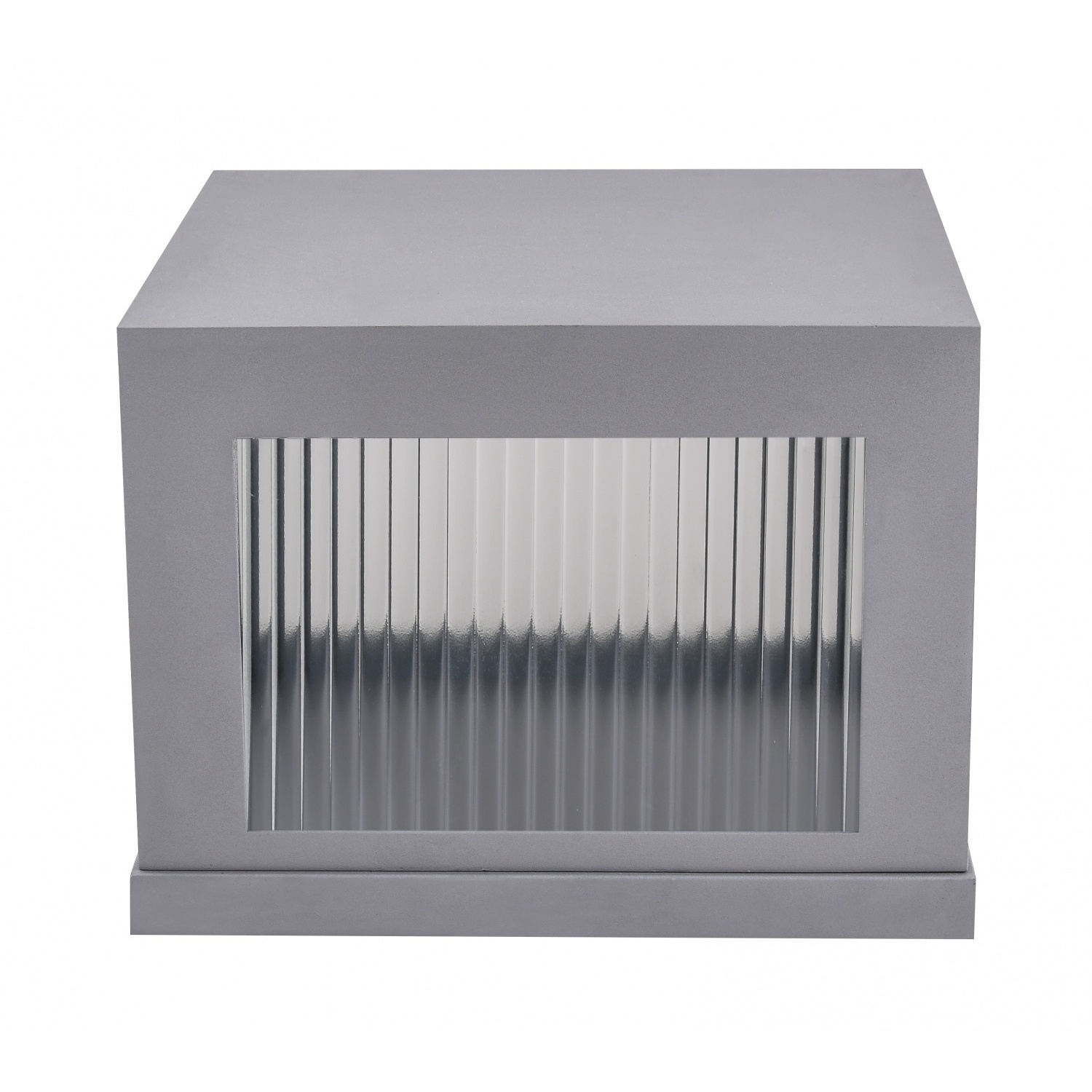 Avenue Outdoor LED 12 inch Silver Pillar Mount